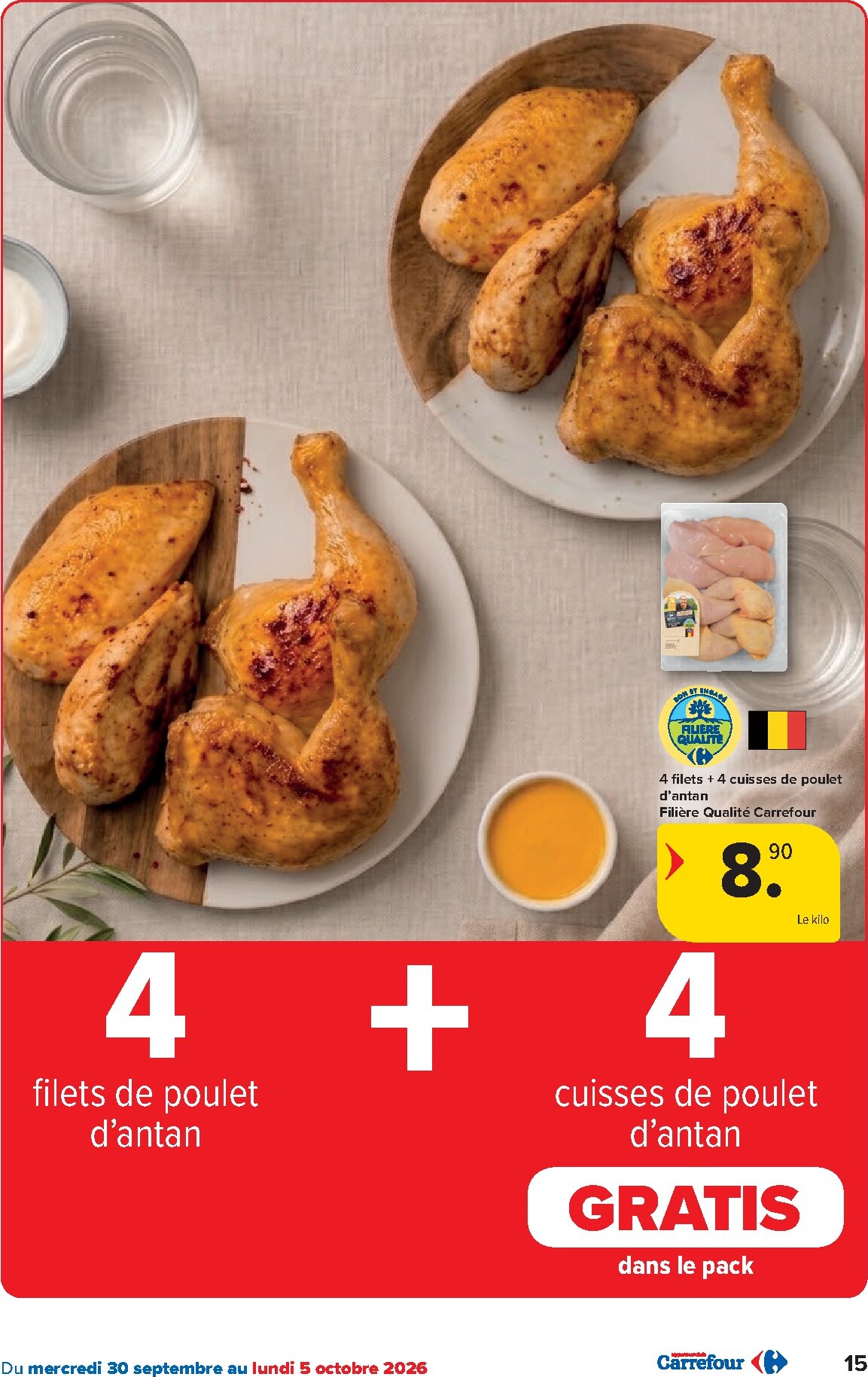 carrefour - Carrefour folder voor volgende week van woensdag 30/09/2026 tot maandag 12/10/2026 - page: 15
