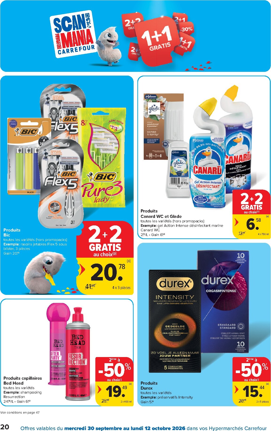 carrefour - Carrefour folder voor volgende week van woensdag 30/09/2026 tot maandag 12/10/2026 - page: 20