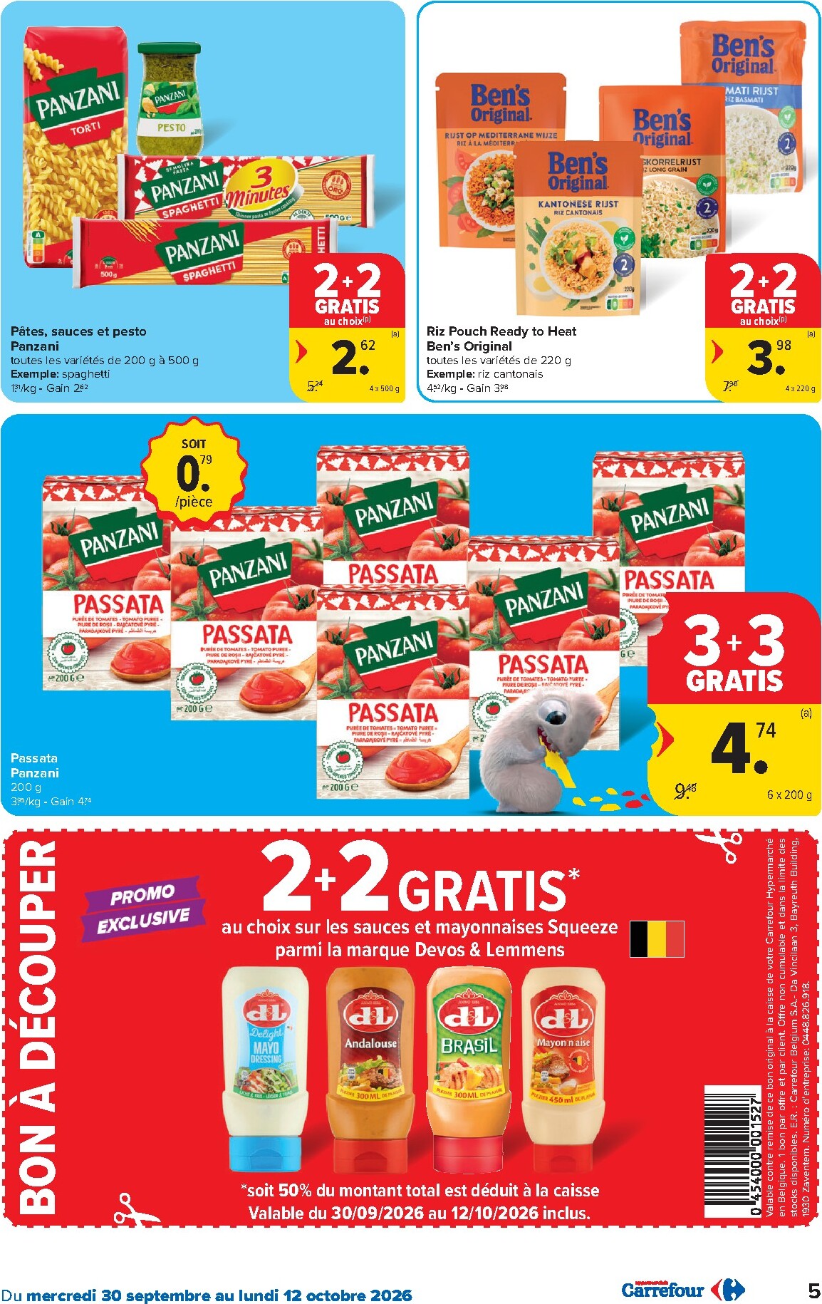 carrefour - Carrefour folder voor volgende week van woensdag 30/09/2026 tot maandag 12/10/2026 - page: 5