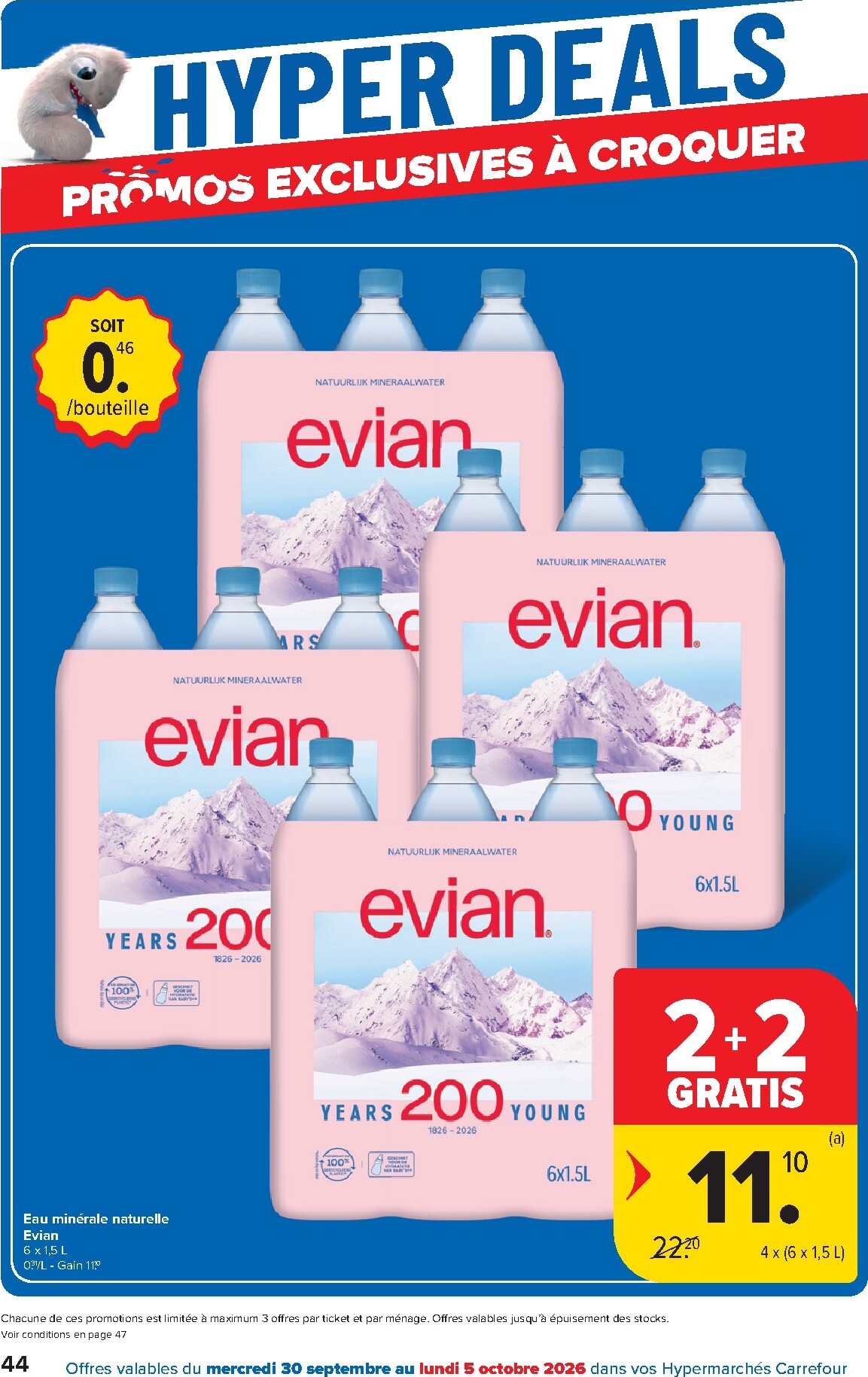 carrefour - Carrefour folder voor volgende week van woensdag 30/09/2026 tot maandag 12/10/2026 - page: 44