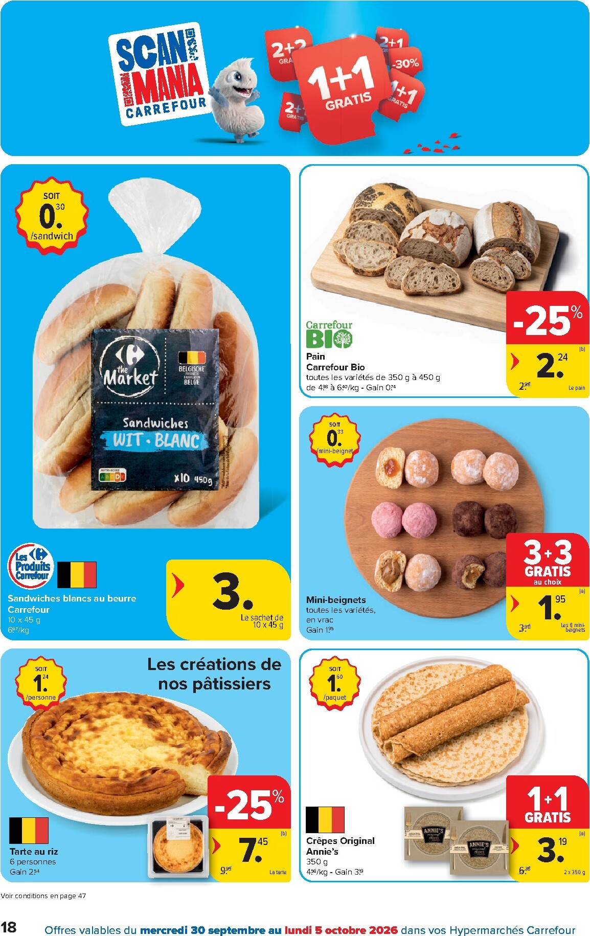 carrefour - Carrefour folder voor volgende week van woensdag 30/09/2026 tot maandag 12/10/2026 - page: 18