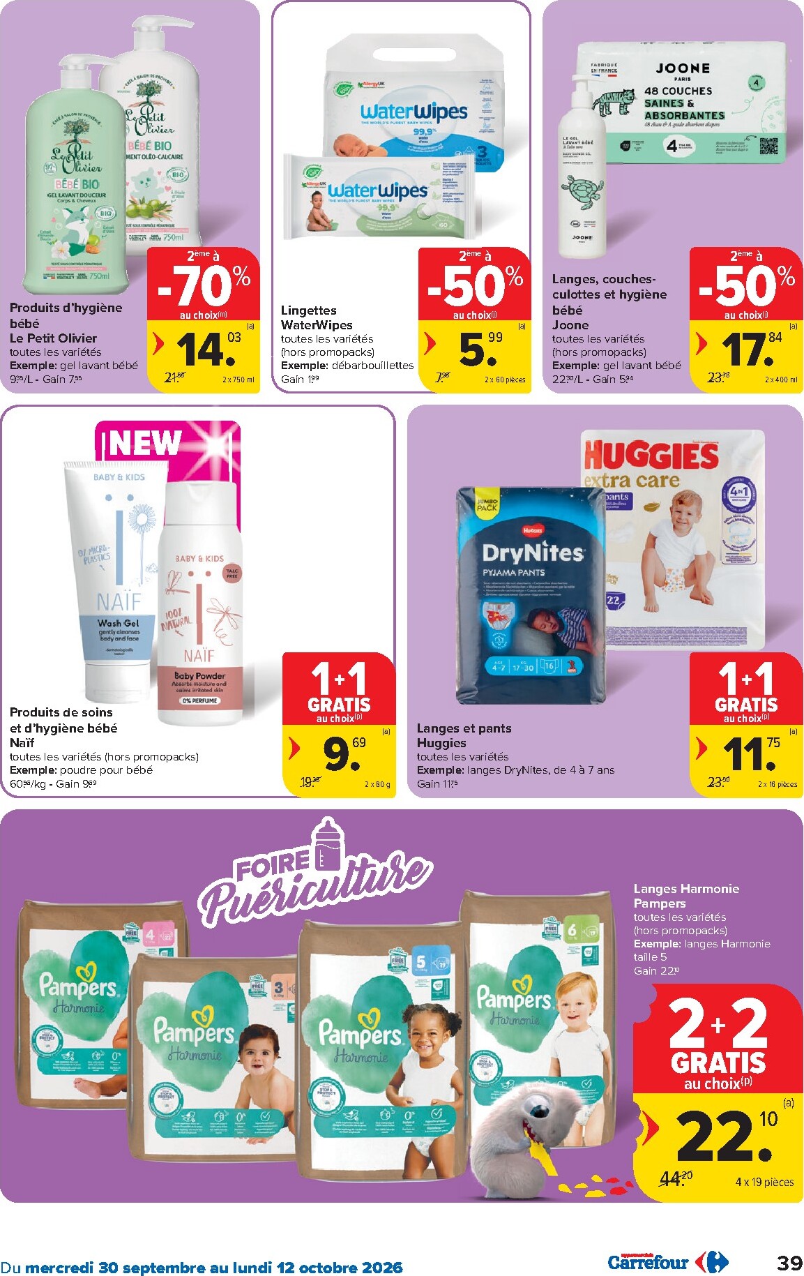 carrefour - Carrefour folder voor volgende week van woensdag 30/09/2026 tot maandag 12/10/2026 - page: 39