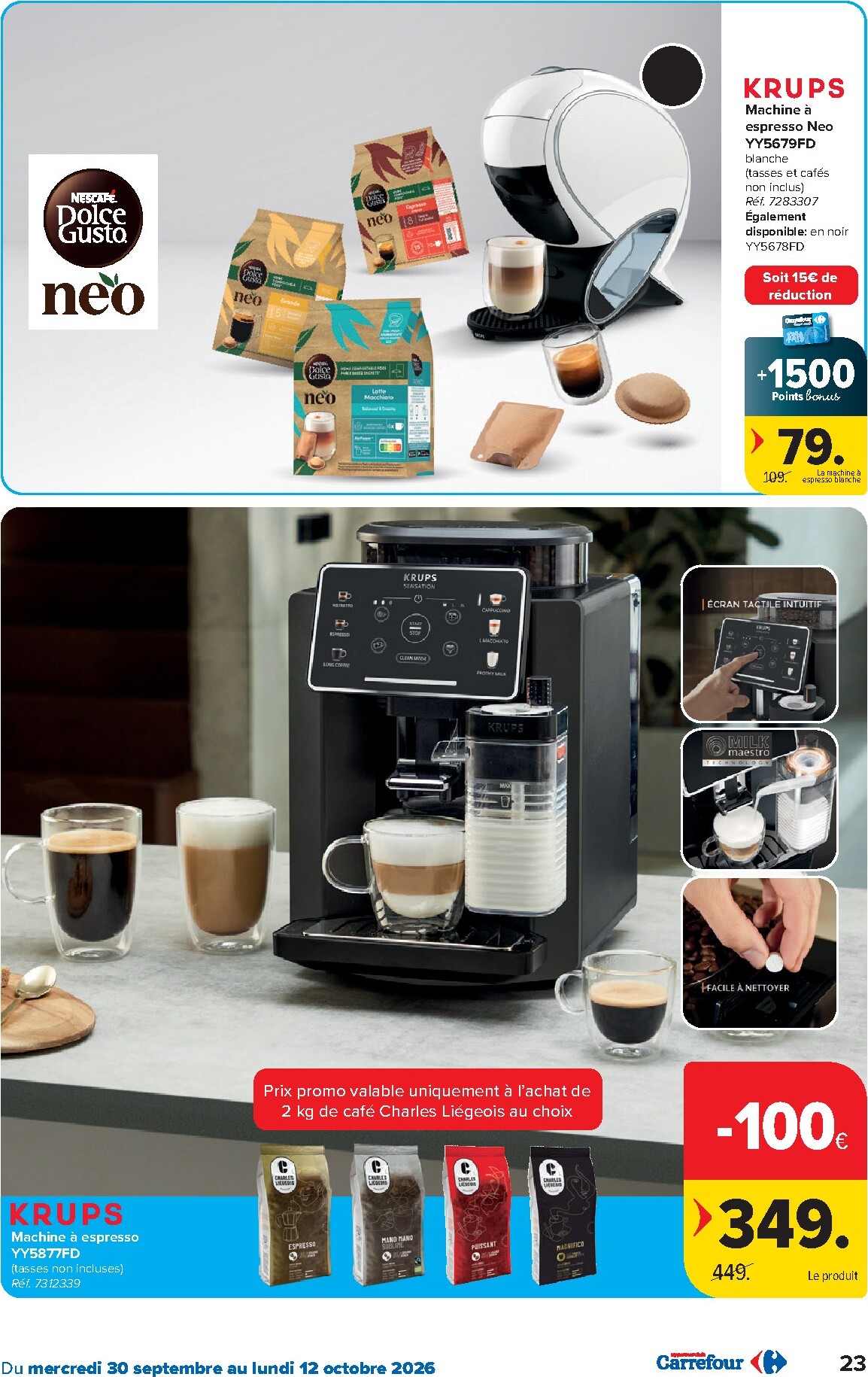 carrefour - Carrefour folder voor volgende week van woensdag 30/09/2026 tot maandag 12/10/2026 - page: 23