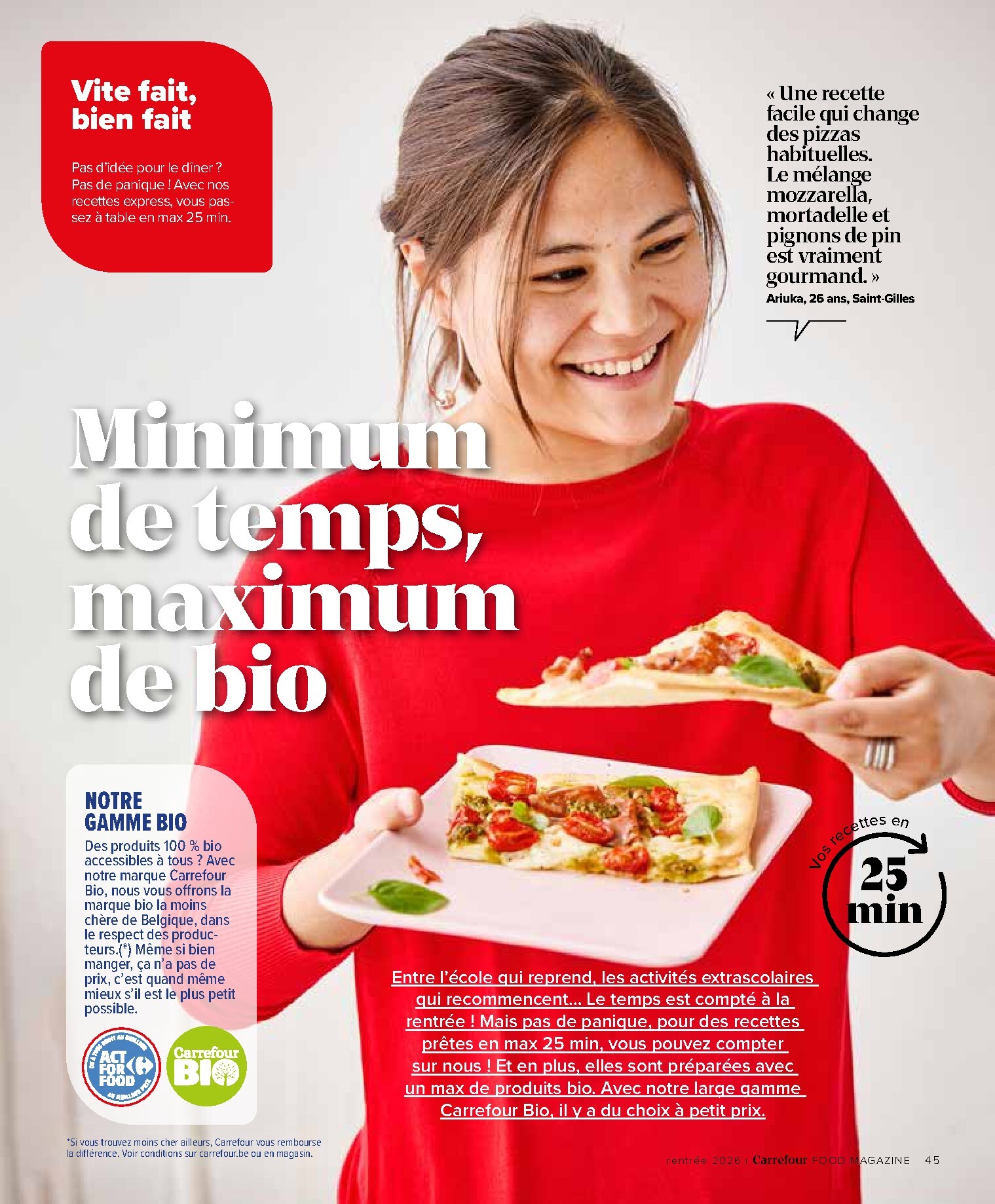 carrefour - Huidige Carrefour - Back to cool folder geldig van donderdag 27/08/2026 tot woensdag 07/10/2026 - page: 45