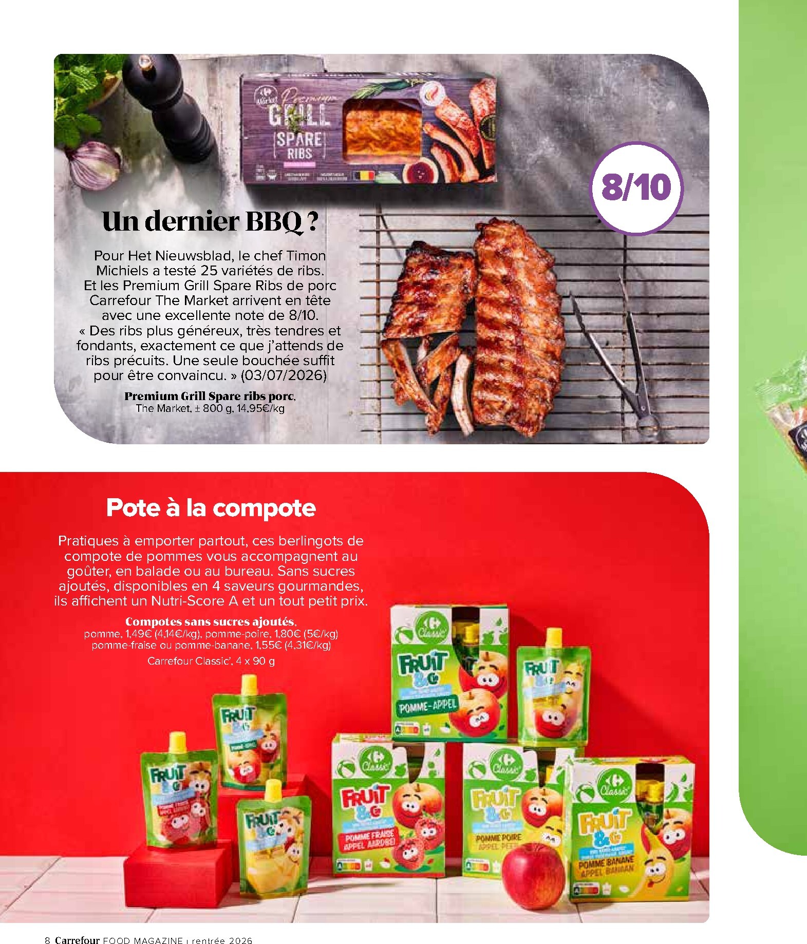 carrefour - Huidige Carrefour - Back to cool folder geldig van donderdag 27/08/2026 tot woensdag 07/10/2026 - page: 8