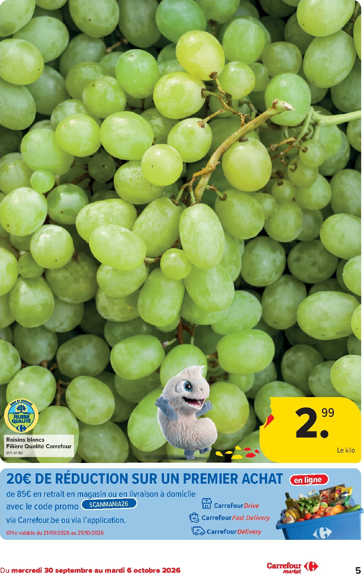 carrefour - Carrefour Market folder voor volgende week van woensdag 30/09/2026 tot dinsdag 06/10/2026 - page: 5