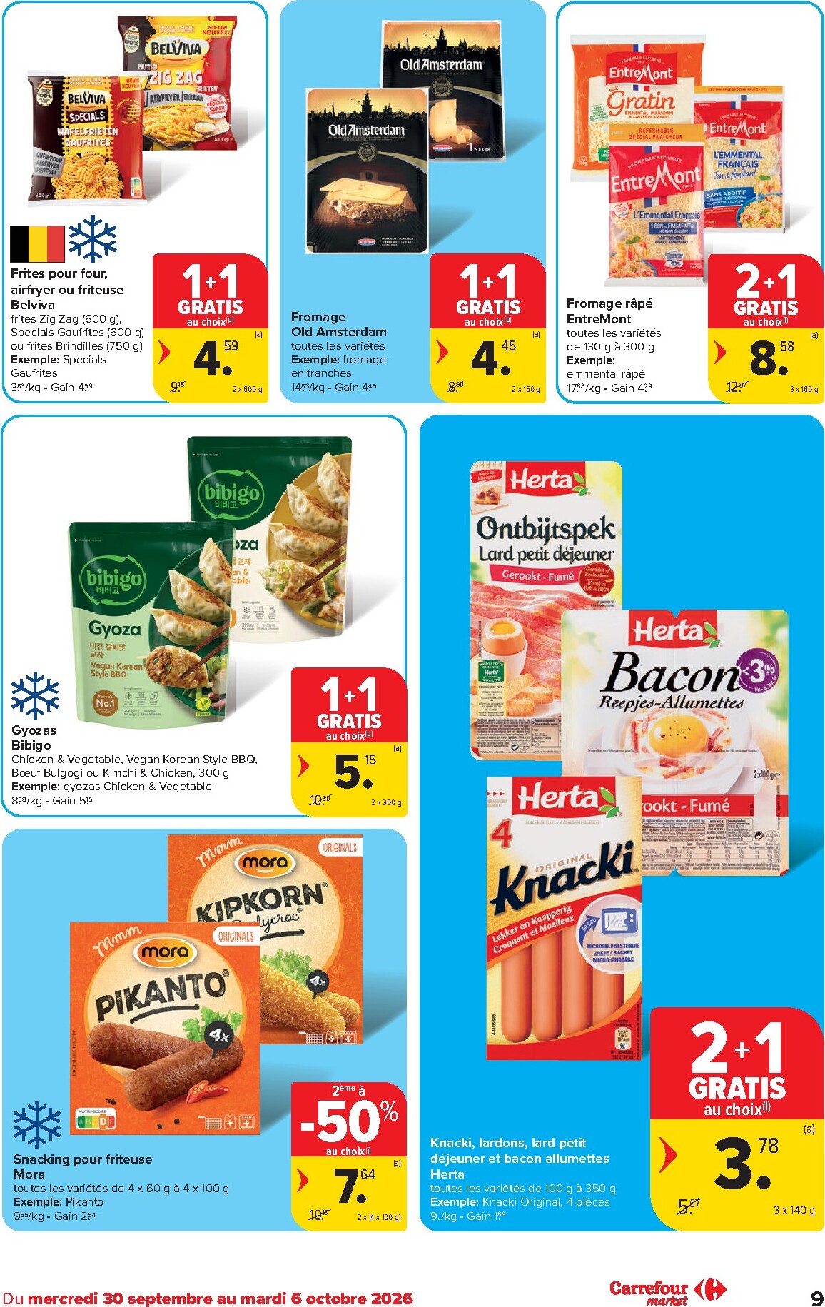 carrefour - Carrefour Market folder voor volgende week van woensdag 30/09/2026 tot dinsdag 06/10/2026 - page: 9