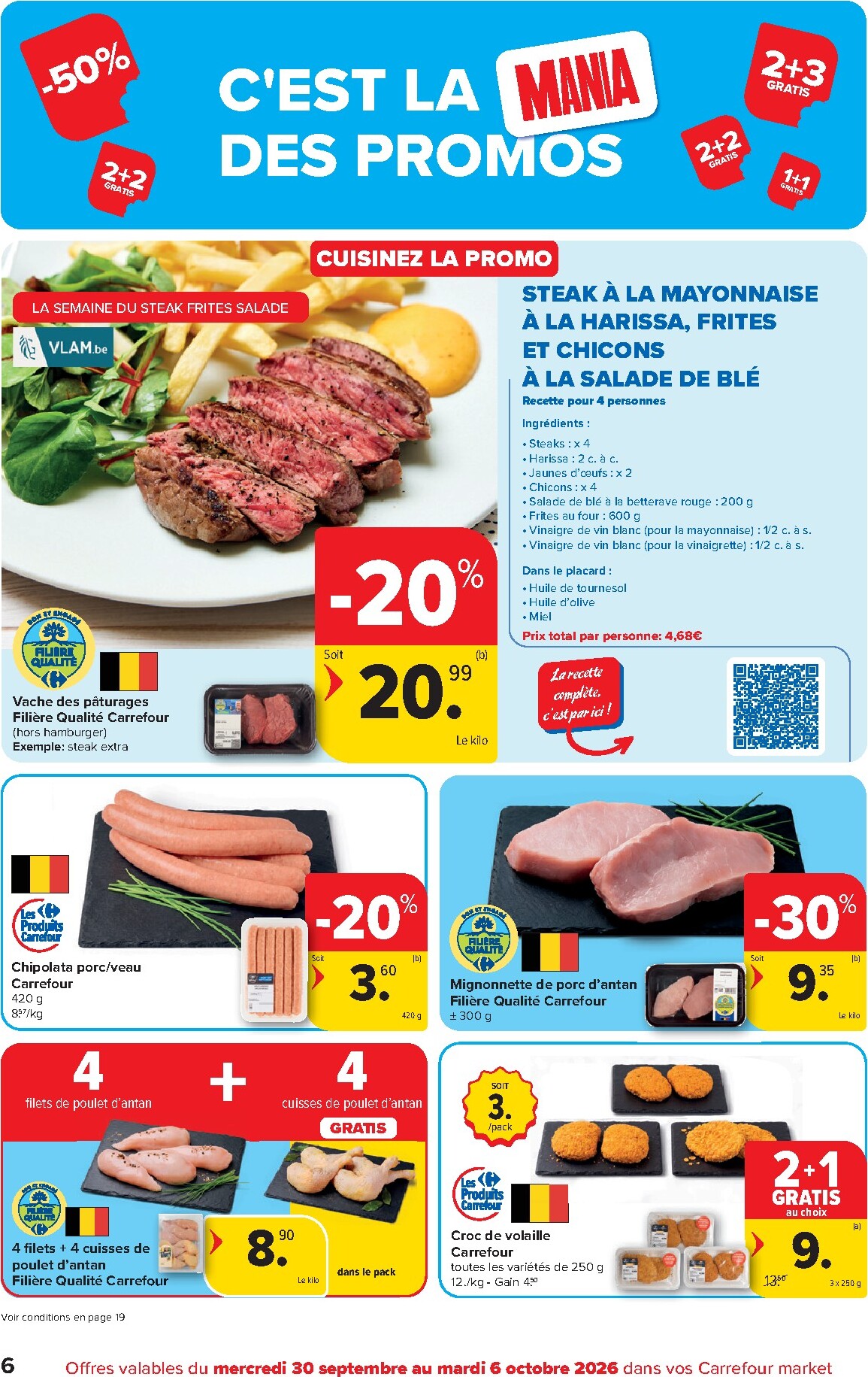 carrefour - Carrefour Market folder voor volgende week van woensdag 30/09/2026 tot dinsdag 06/10/2026 - page: 6