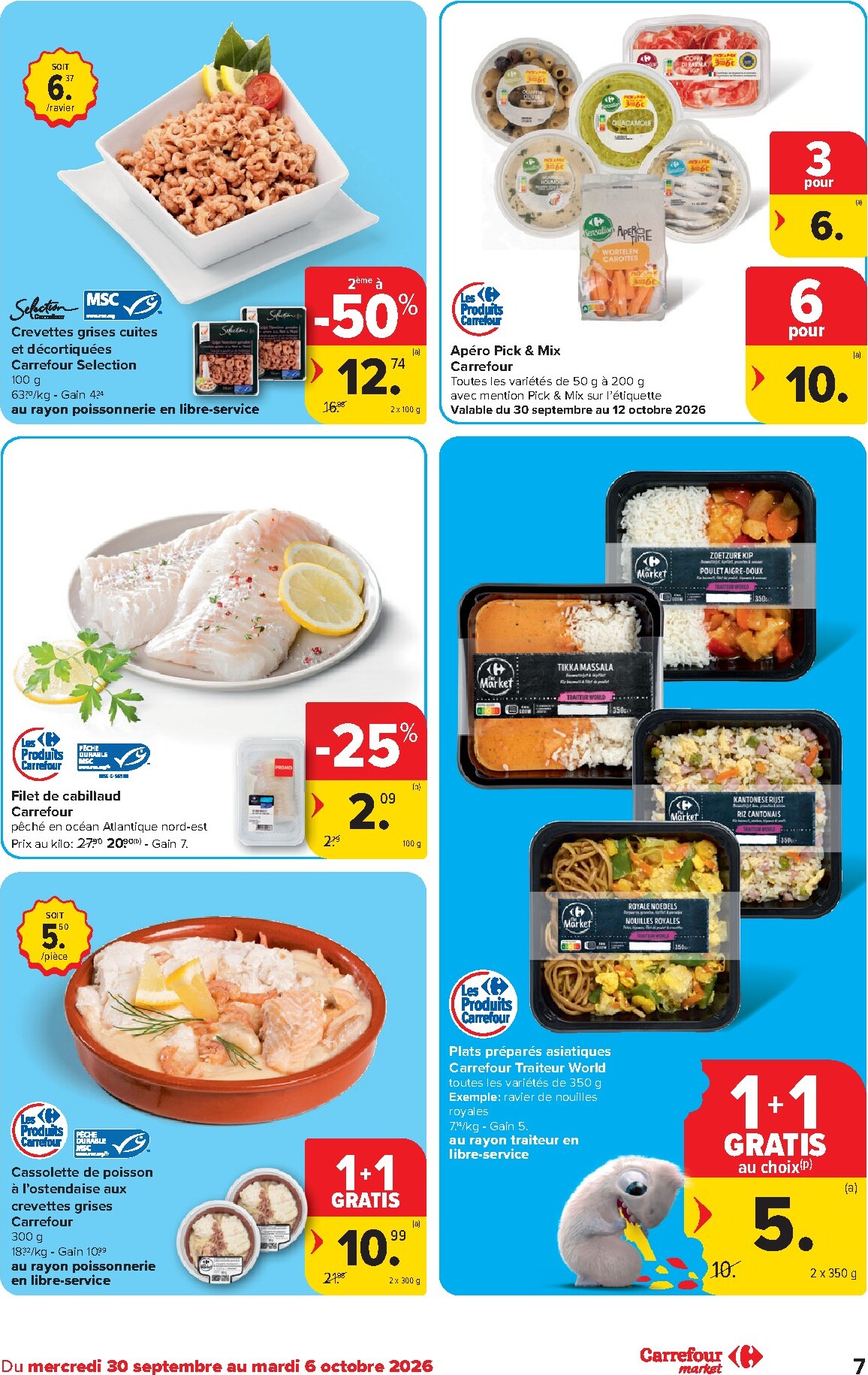 carrefour - Carrefour Market folder voor volgende week van woensdag 30/09/2026 tot dinsdag 06/10/2026 - page: 7