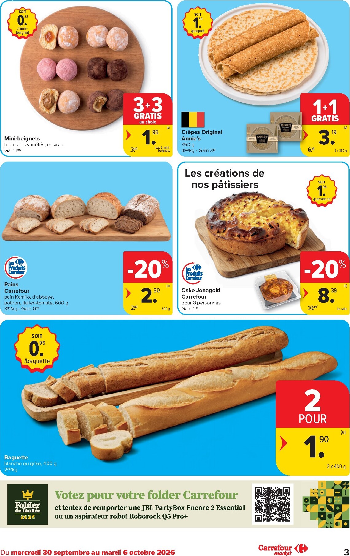carrefour - Carrefour Market folder voor volgende week van woensdag 30/09/2026 tot dinsdag 06/10/2026 - page: 3