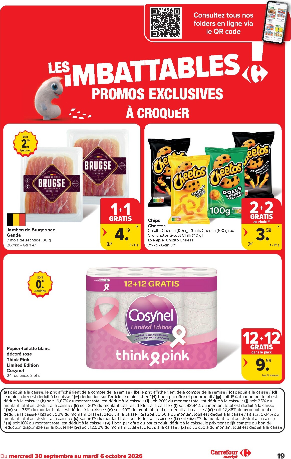 carrefour - Carrefour Market folder voor volgende week van woensdag 30/09/2026 tot dinsdag 06/10/2026 - page: 19