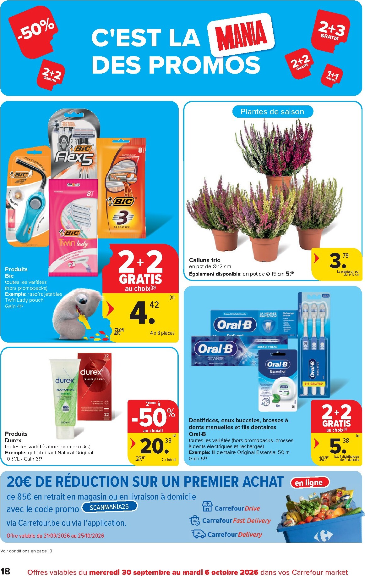 carrefour - Carrefour Market folder voor volgende week van woensdag 30/09/2026 tot dinsdag 06/10/2026 - page: 18