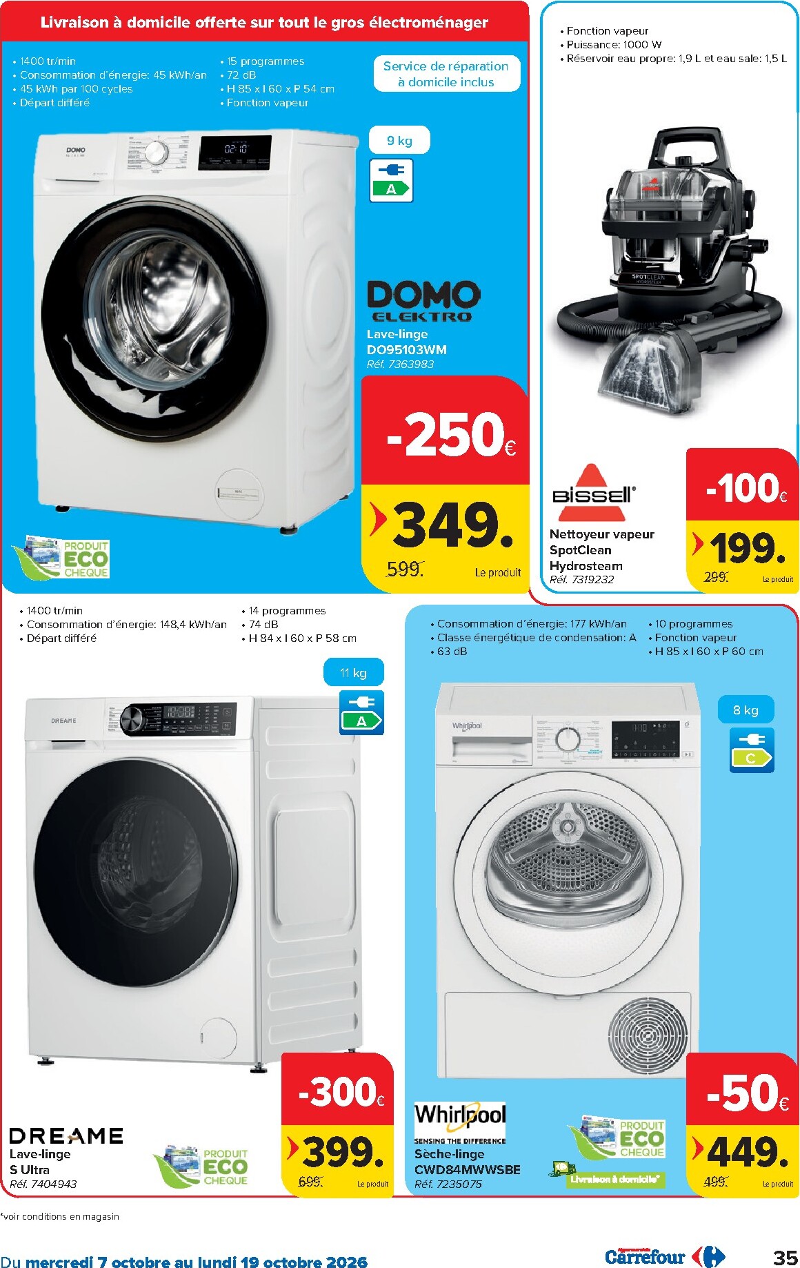 carrefour - Carrefour folder voor volgende week van woensdag 07/10/2026 tot maandag 19/10/2026 - page: 35