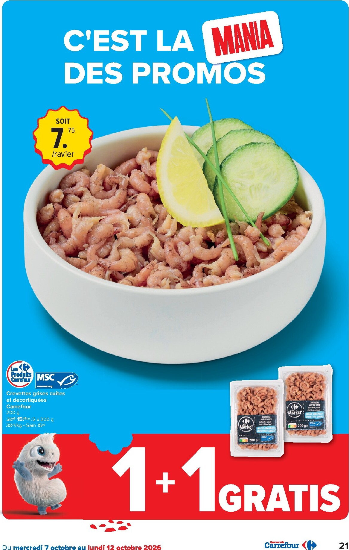 carrefour - Carrefour folder voor volgende week van woensdag 07/10/2026 tot maandag 19/10/2026 - page: 21
