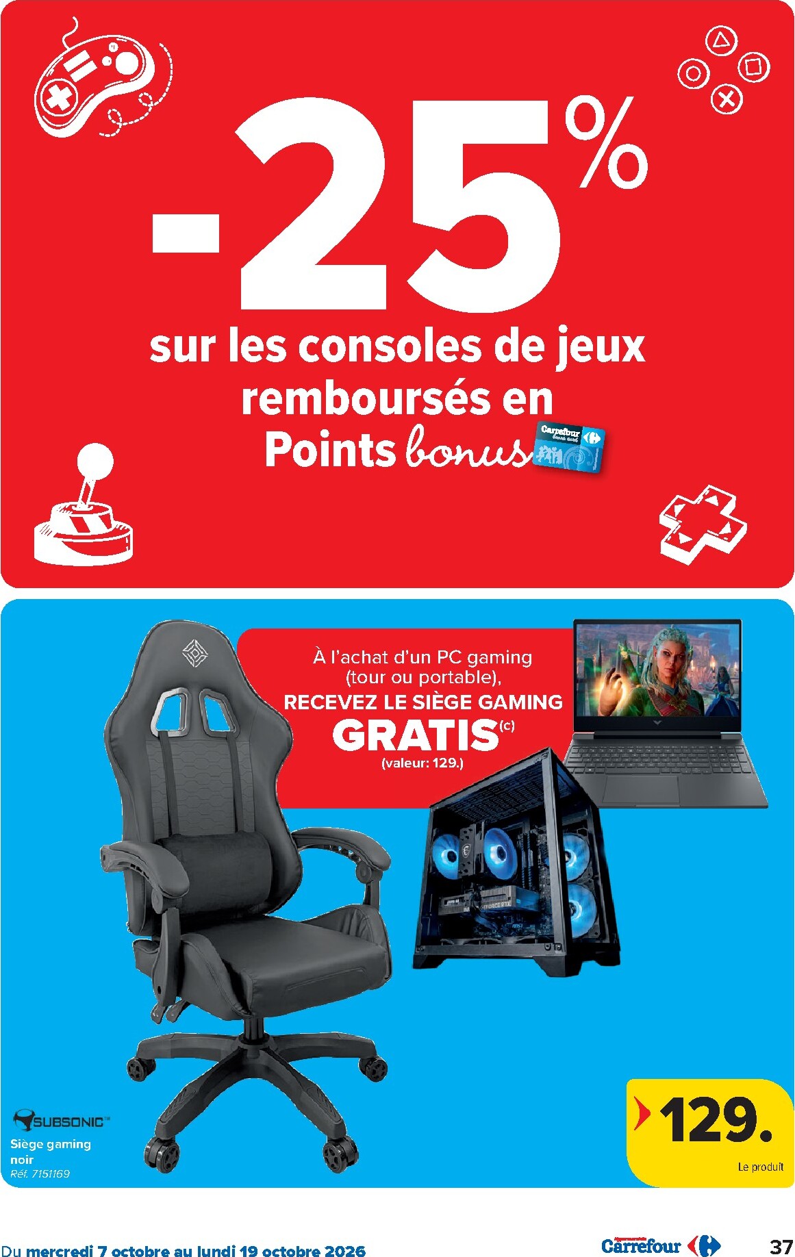 carrefour - Carrefour folder voor volgende week van woensdag 07/10/2026 tot maandag 19/10/2026 - page: 37