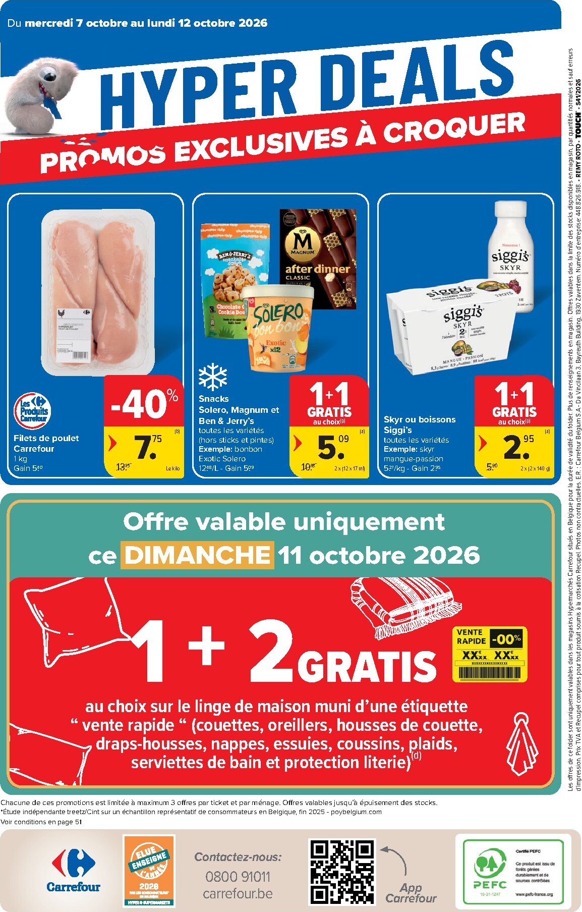 carrefour - Carrefour folder voor volgende week van woensdag 07/10/2026 tot maandag 19/10/2026 - page: 52