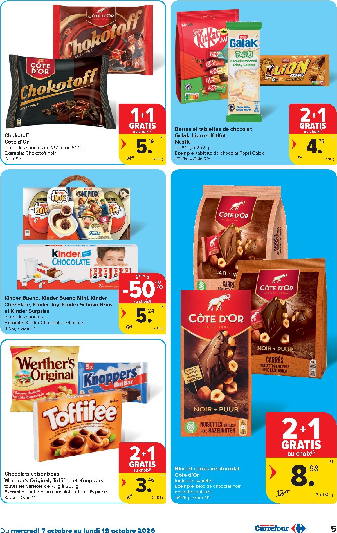 carrefour - Carrefour folder voor volgende week van woensdag 07/10/2026 tot maandag 19/10/2026 - page: 5