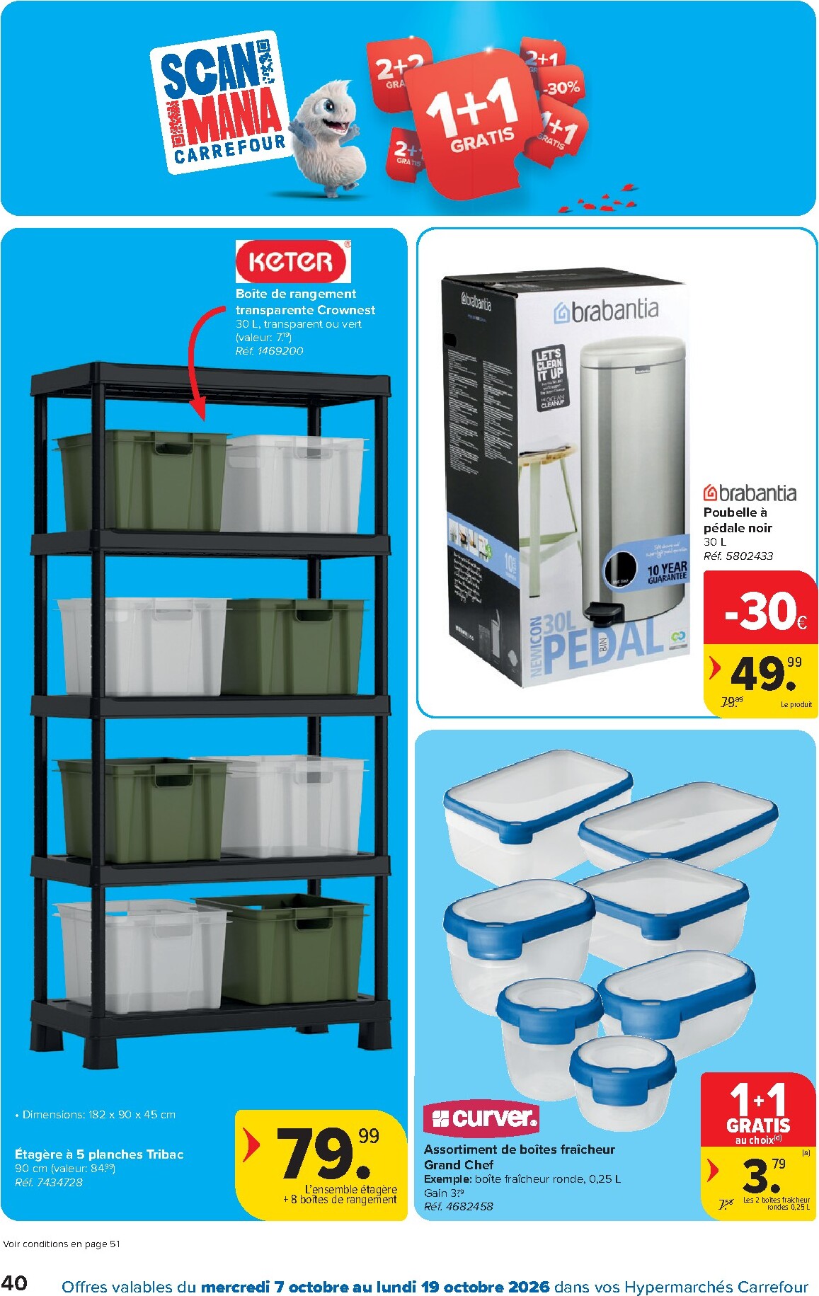 carrefour - Carrefour folder voor volgende week van woensdag 07/10/2026 tot maandag 19/10/2026 - page: 40