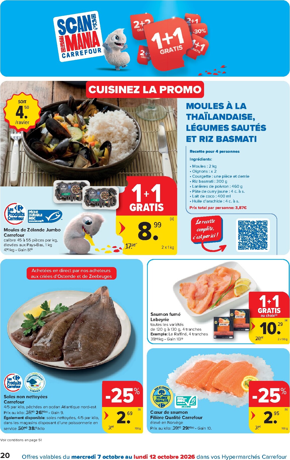 carrefour - Carrefour folder voor volgende week van woensdag 07/10/2026 tot maandag 19/10/2026 - page: 20