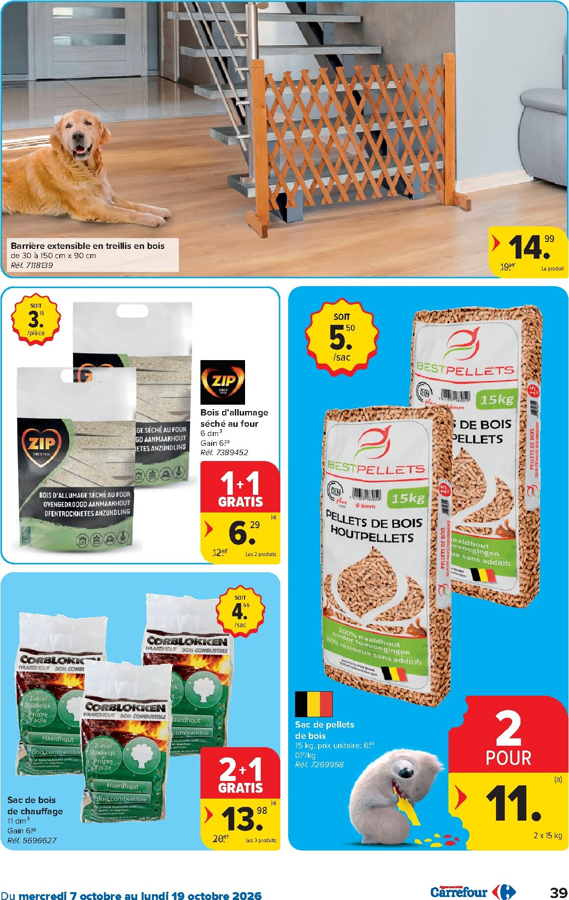 carrefour - Carrefour folder voor volgende week van woensdag 07/10/2026 tot maandag 19/10/2026 - page: 39