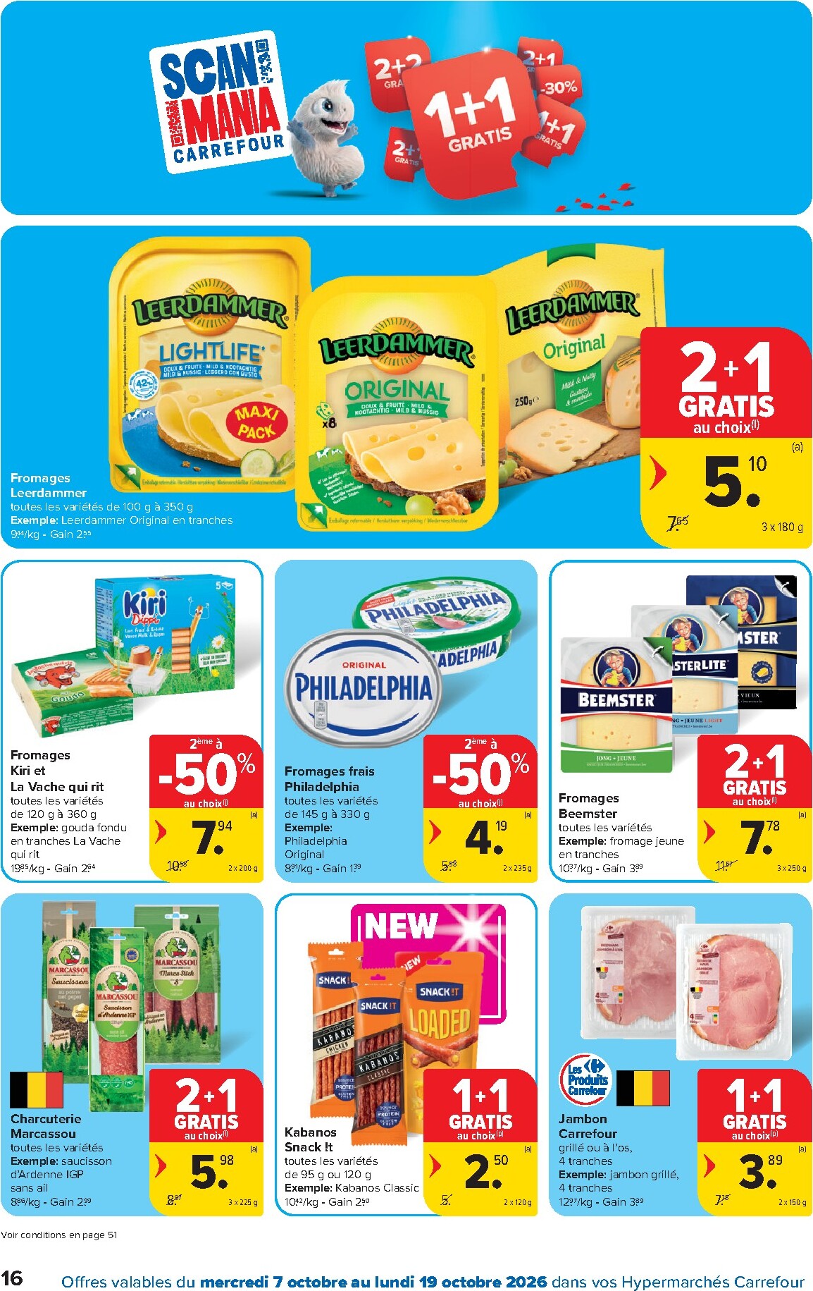 carrefour - Carrefour folder voor volgende week van woensdag 07/10/2026 tot maandag 19/10/2026 - page: 16