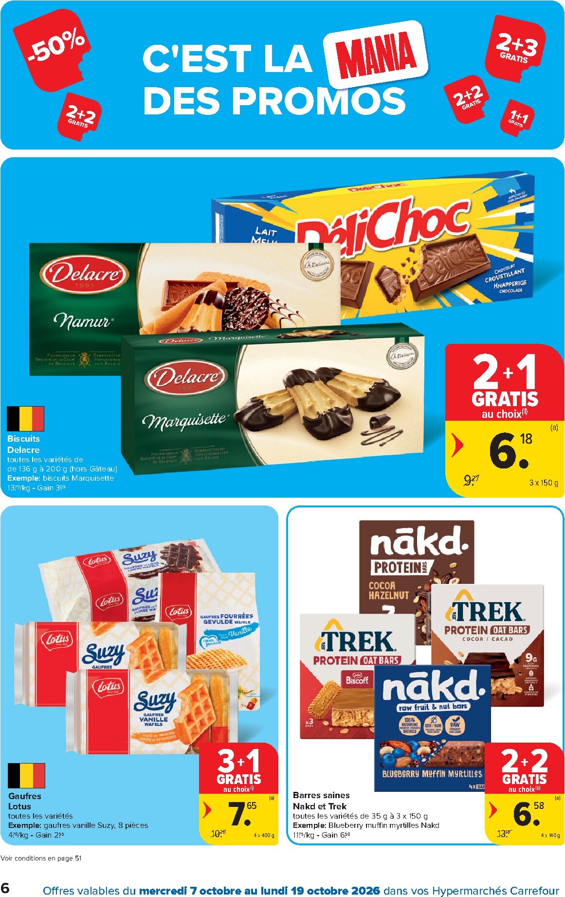 carrefour - Carrefour folder voor volgende week van woensdag 07/10/2026 tot maandag 19/10/2026 - page: 6