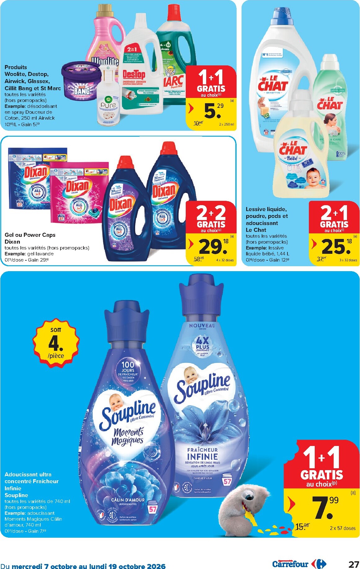 carrefour - Carrefour folder voor volgende week van woensdag 07/10/2026 tot maandag 19/10/2026 - page: 27