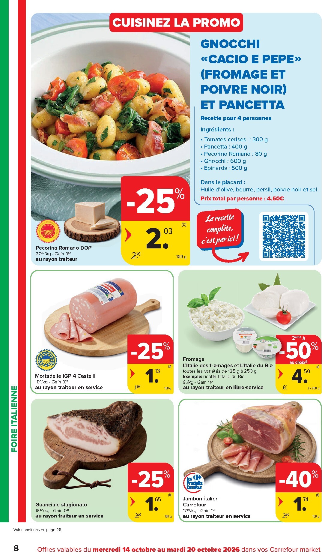 carrefour - Carrefour - Market Promotions de la semaine folder voor volgende week van woensdag 14/10/2026 tot dinsdag 20/10/2026 - page: 8