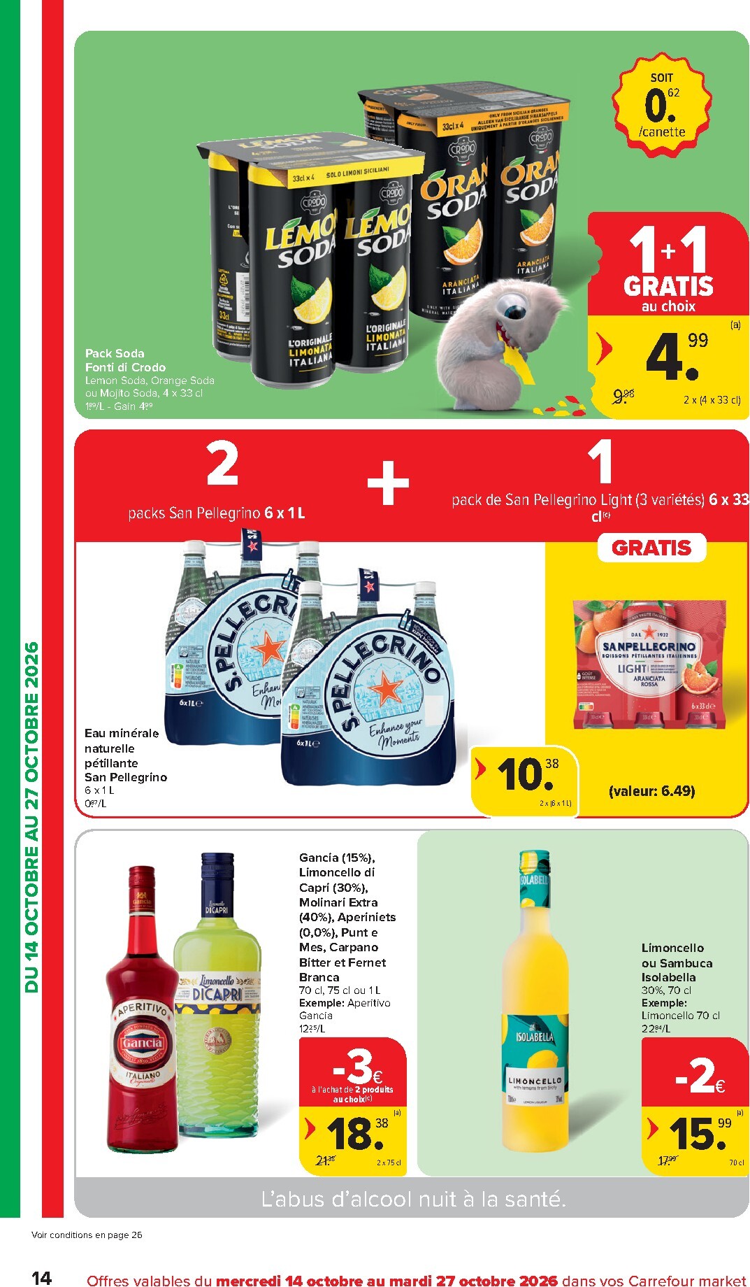 carrefour - Carrefour - Market Promotions de la semaine folder voor volgende week van woensdag 14/10/2026 tot dinsdag 20/10/2026 - page: 14