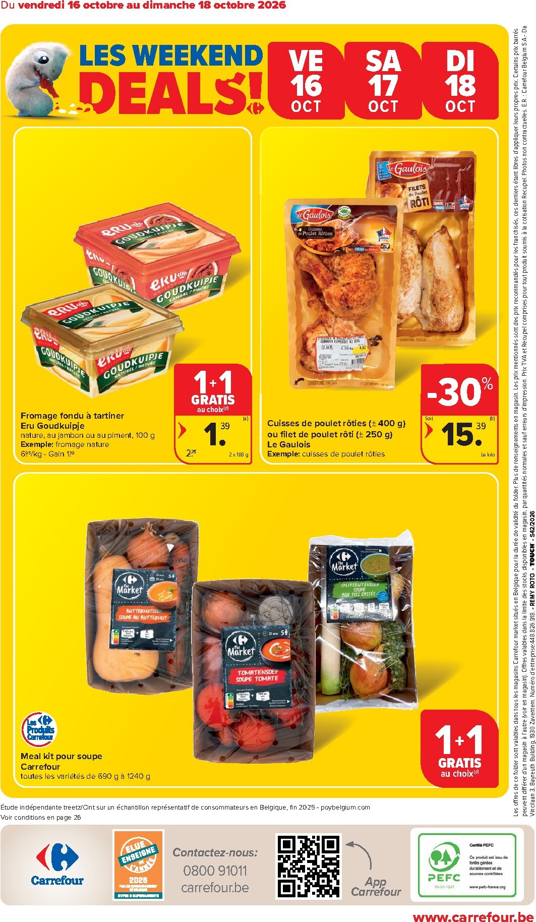 carrefour - Carrefour - Market Promotions de la semaine folder voor volgende week van woensdag 14/10/2026 tot dinsdag 20/10/2026 - page: 28