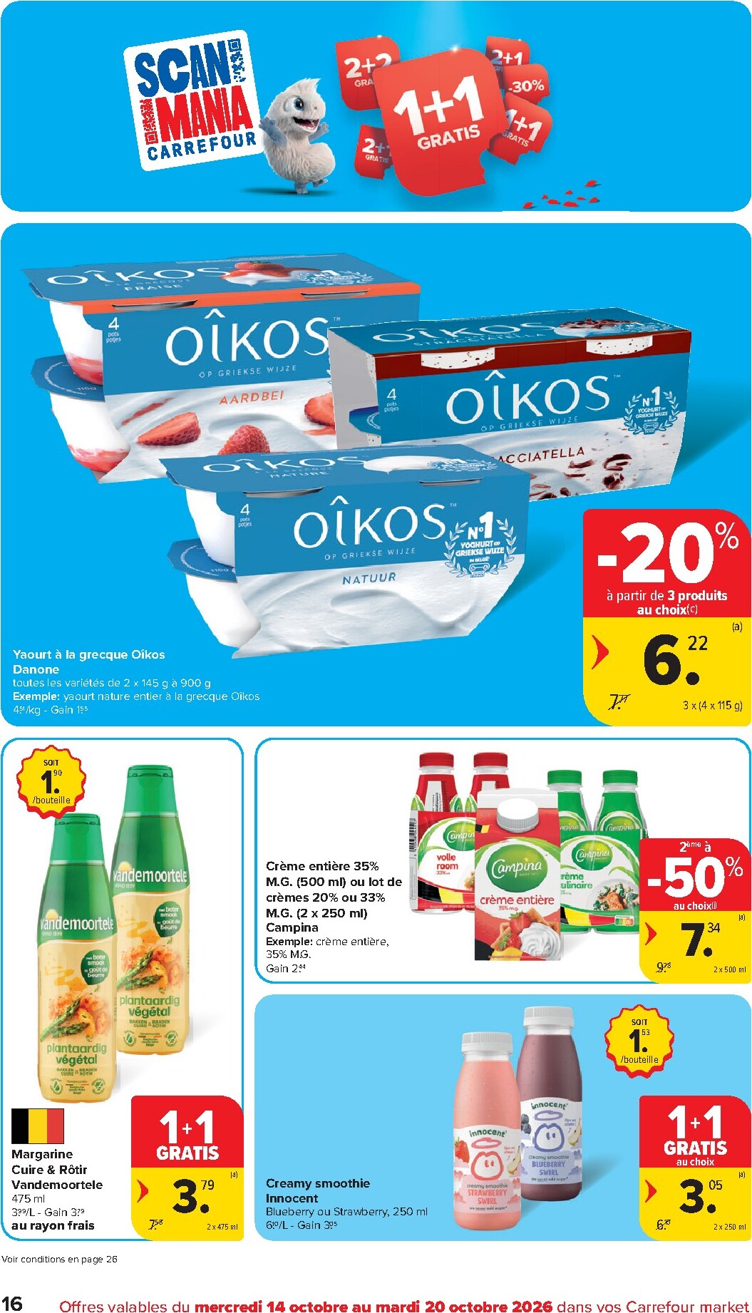 carrefour - Carrefour - Market Promotions de la semaine folder voor volgende week van woensdag 14/10/2026 tot dinsdag 20/10/2026 - page: 16
