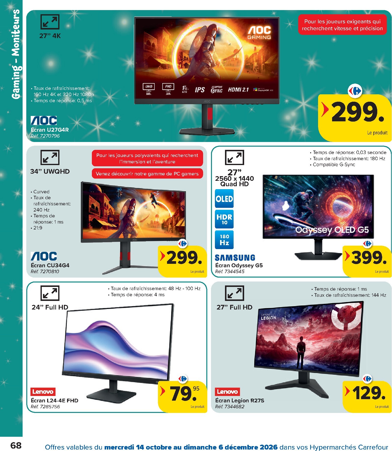 carrefour - Carrefour - Catalogue Jouets folder voor volgende week van woensdag 14/10/2026 tot zondag 06/12/2026 - page: 68