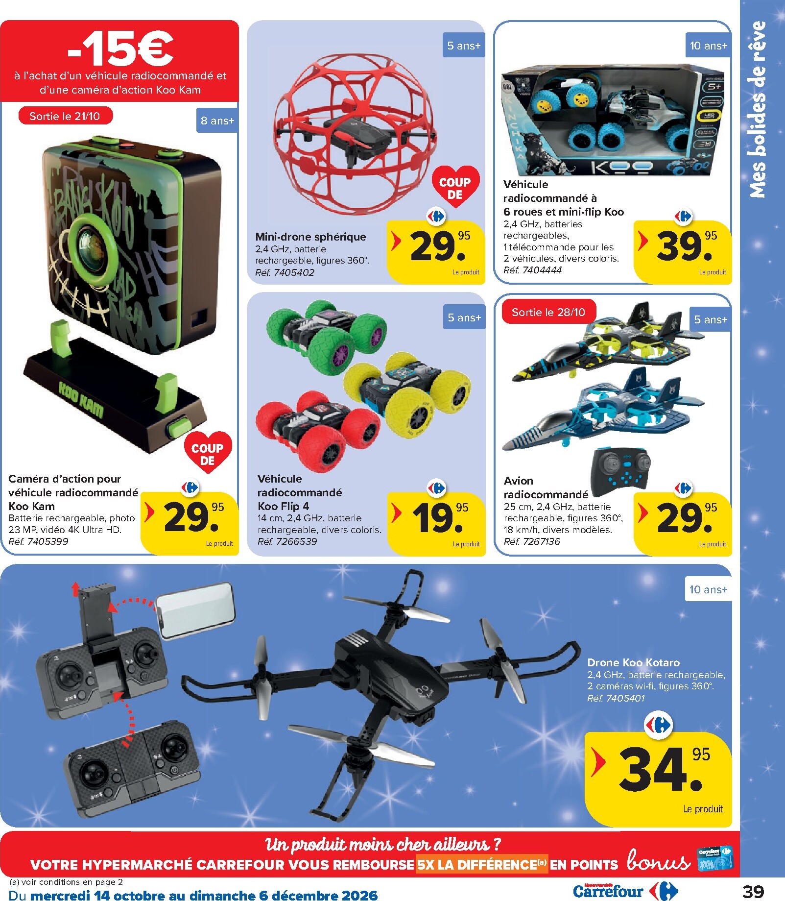 carrefour - Carrefour - Catalogue Jouets folder voor volgende week van woensdag 14/10/2026 tot zondag 06/12/2026 - page: 39