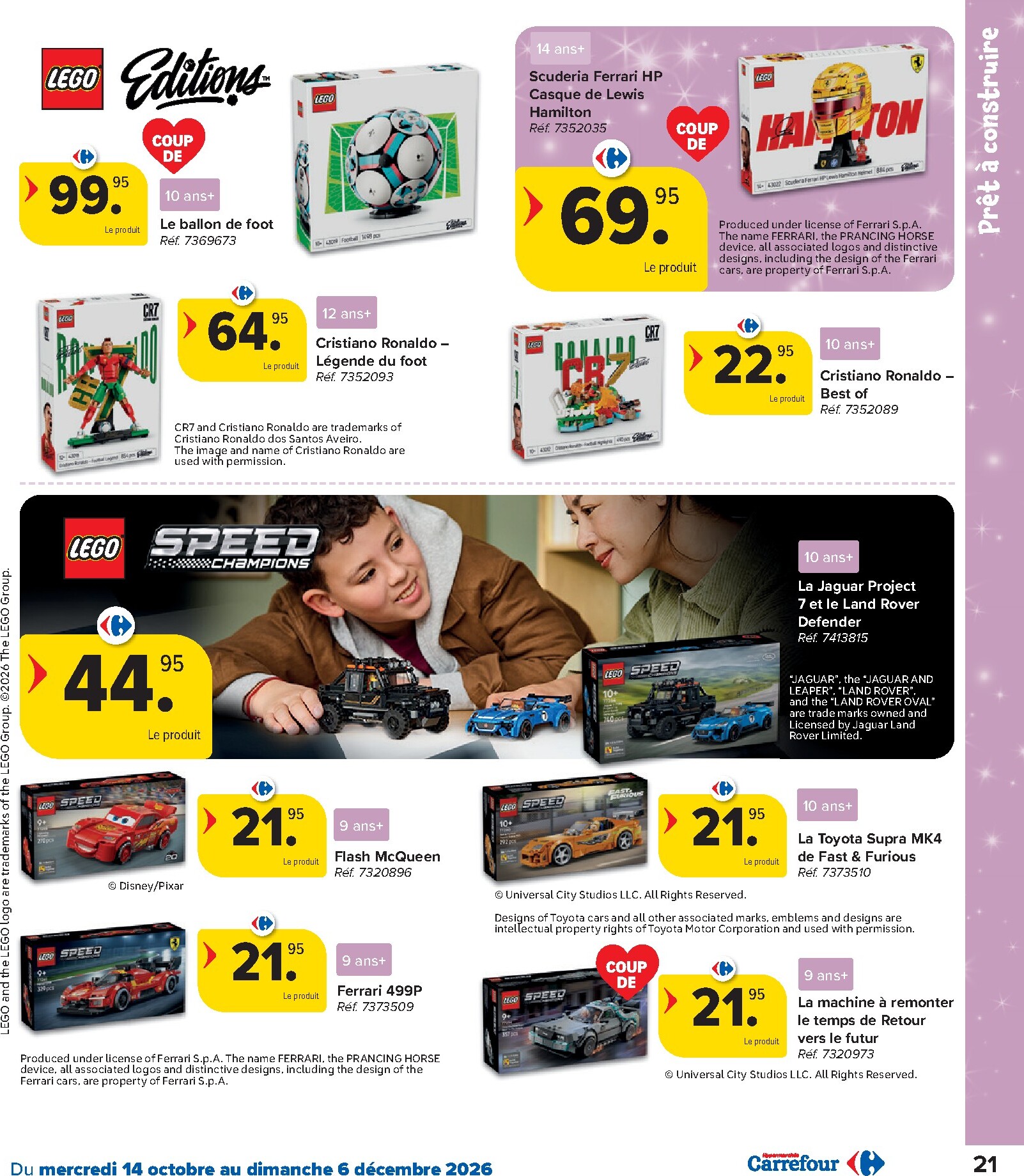 carrefour - Carrefour - Catalogue Jouets folder voor volgende week van woensdag 14/10/2026 tot zondag 06/12/2026 - page: 21