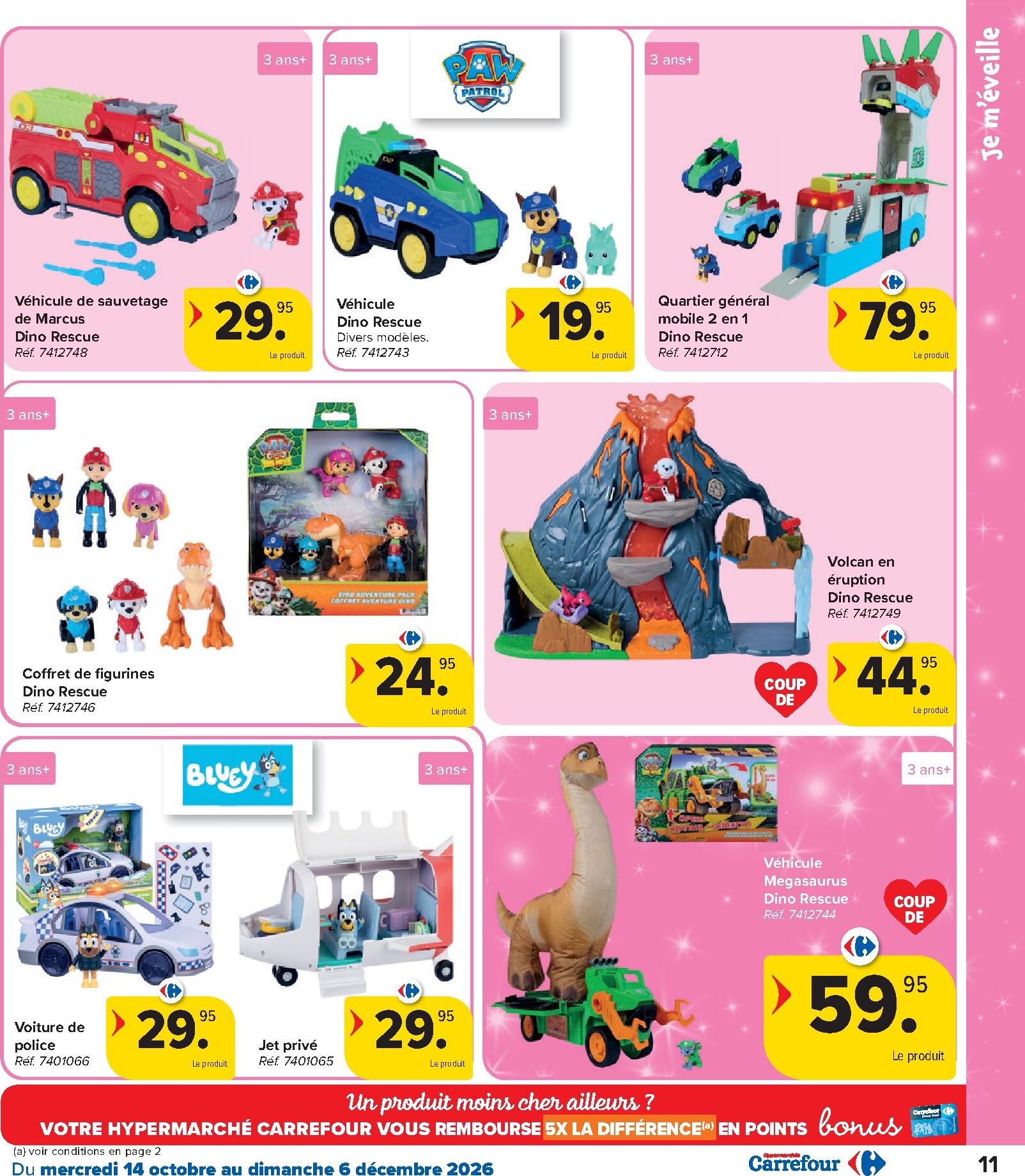 carrefour - Carrefour - Catalogue Jouets folder voor volgende week van woensdag 14/10/2026 tot zondag 06/12/2026 - page: 11