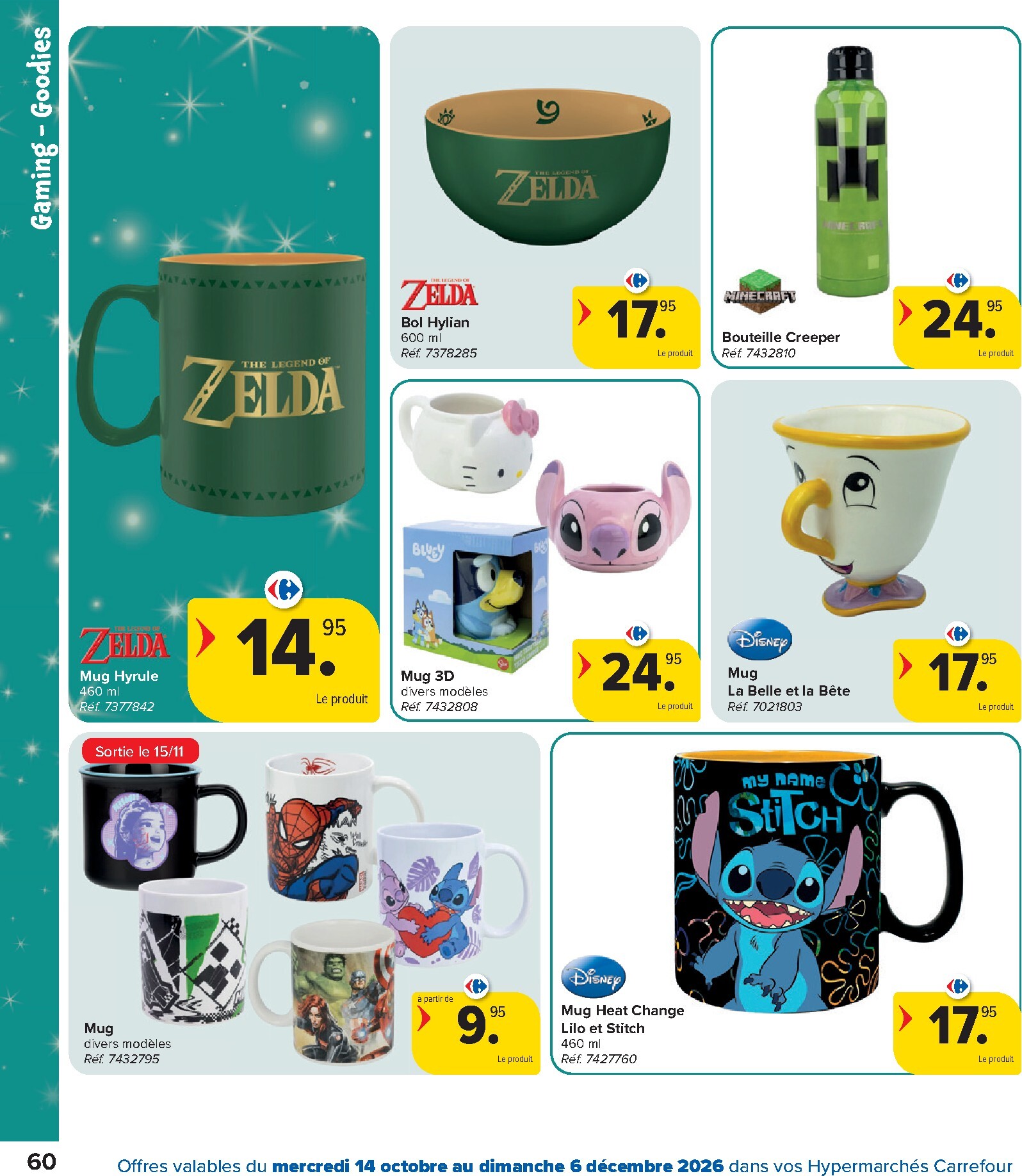 carrefour - Carrefour - Catalogue Jouets folder voor volgende week van woensdag 14/10/2026 tot zondag 06/12/2026 - page: 60