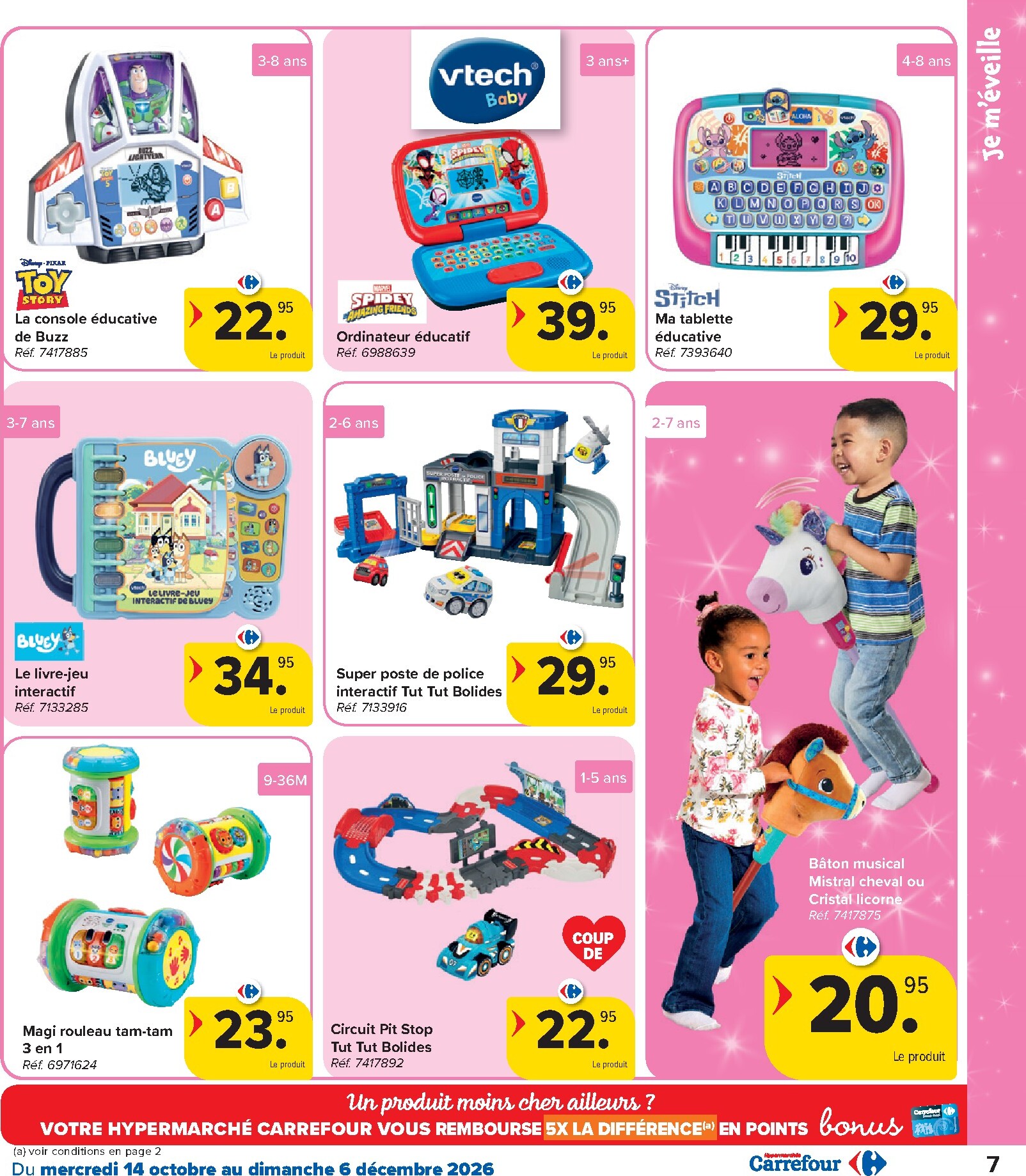 carrefour - Carrefour - Catalogue Jouets folder voor volgende week van woensdag 14/10/2026 tot zondag 06/12/2026 - page: 7