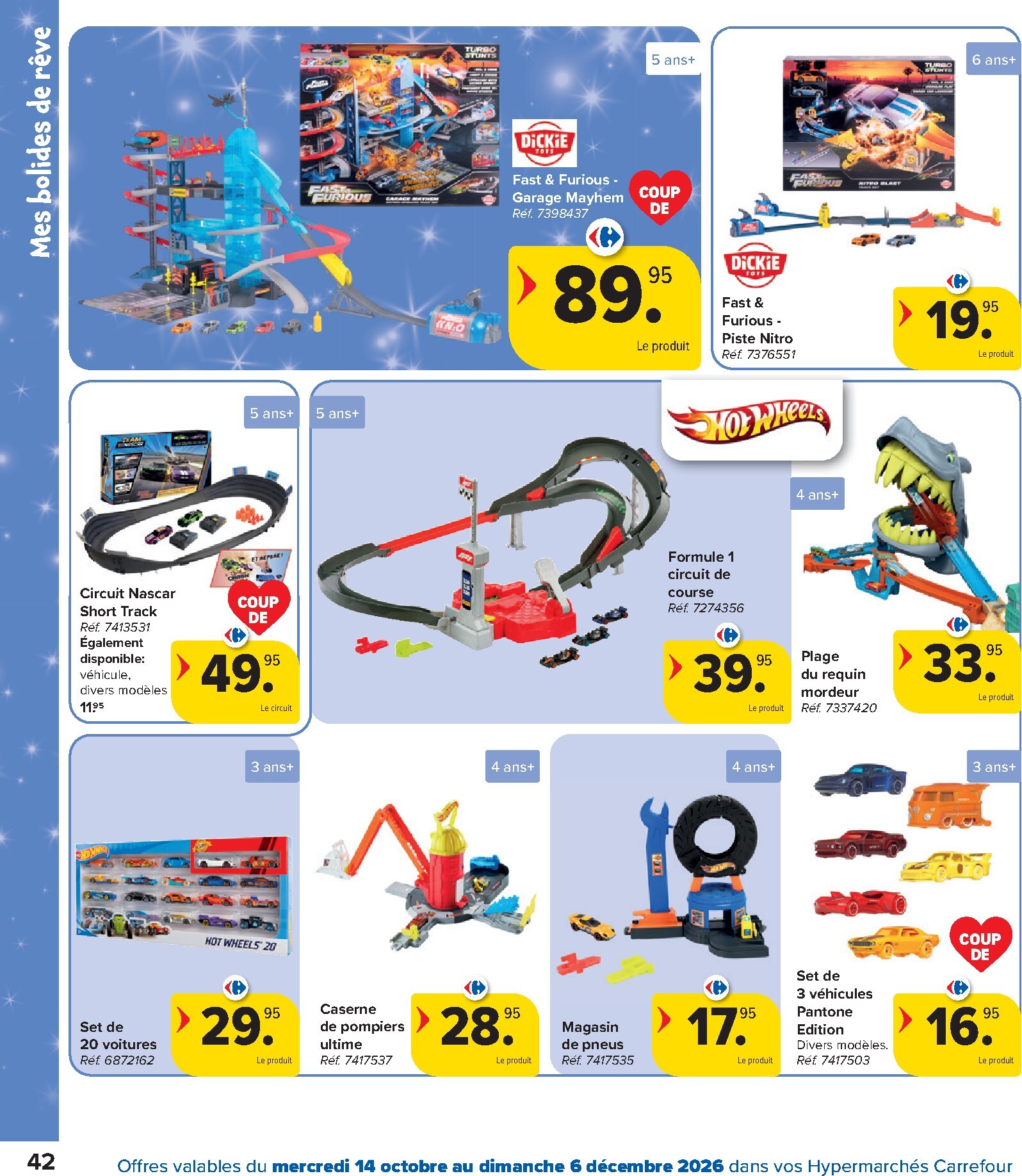 carrefour - Carrefour - Catalogue Jouets folder voor volgende week van woensdag 14/10/2026 tot zondag 06/12/2026 - page: 42