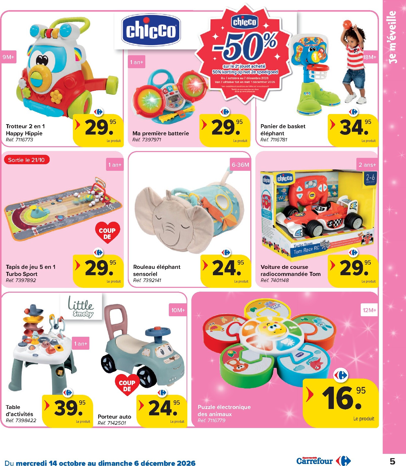 carrefour - Carrefour - Catalogue Jouets folder voor volgende week van woensdag 14/10/2026 tot zondag 06/12/2026 - page: 5