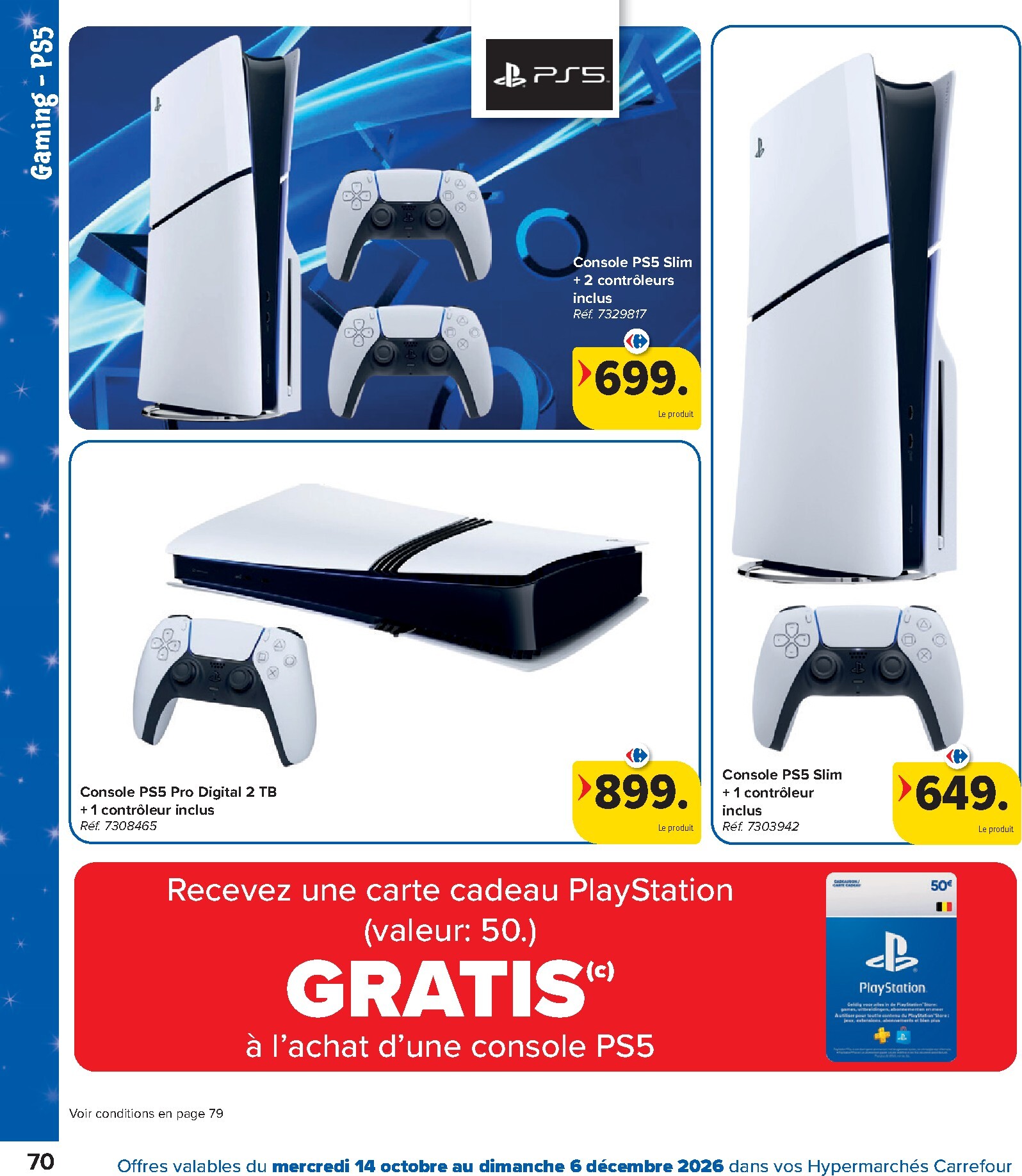 carrefour - Carrefour - Catalogue Jouets folder voor volgende week van woensdag 14/10/2026 tot zondag 06/12/2026 - page: 70