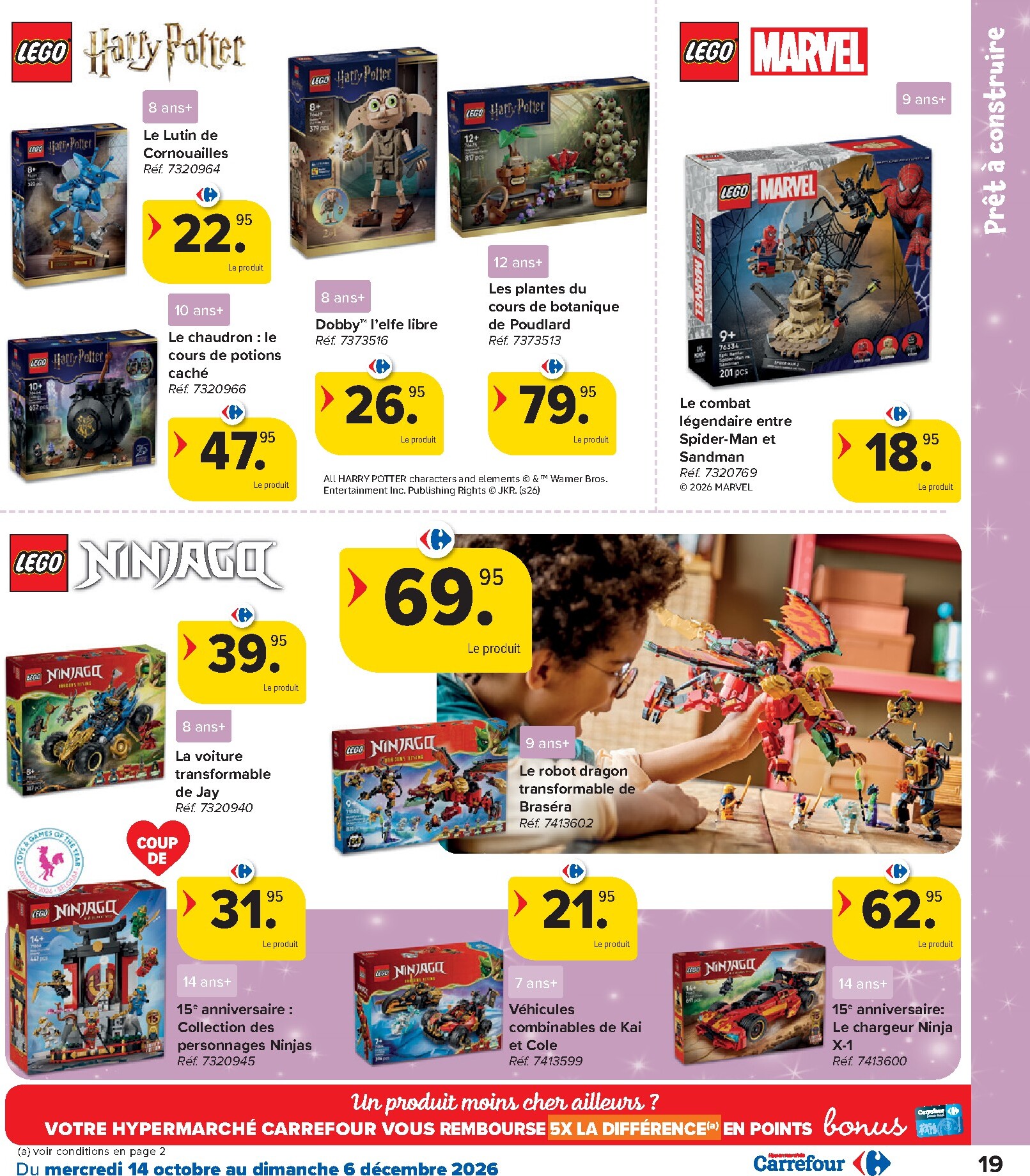 carrefour - Carrefour - Catalogue Jouets folder voor volgende week van woensdag 14/10/2026 tot zondag 06/12/2026 - page: 19
