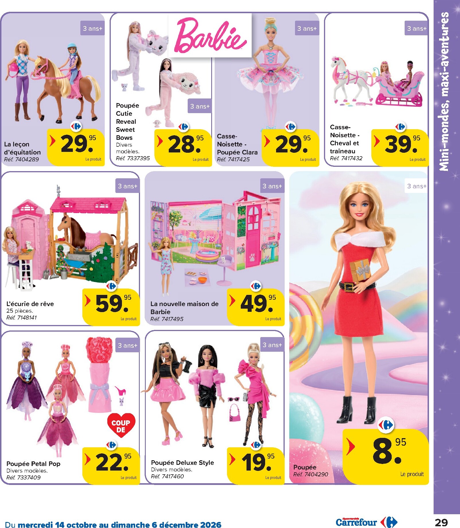 carrefour - Carrefour - Catalogue Jouets folder voor volgende week van woensdag 14/10/2026 tot zondag 06/12/2026 - page: 29