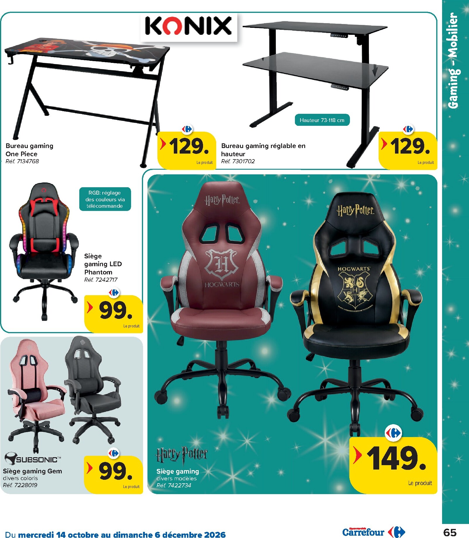 carrefour - Carrefour - Catalogue Jouets folder voor volgende week van woensdag 14/10/2026 tot zondag 06/12/2026 - page: 65