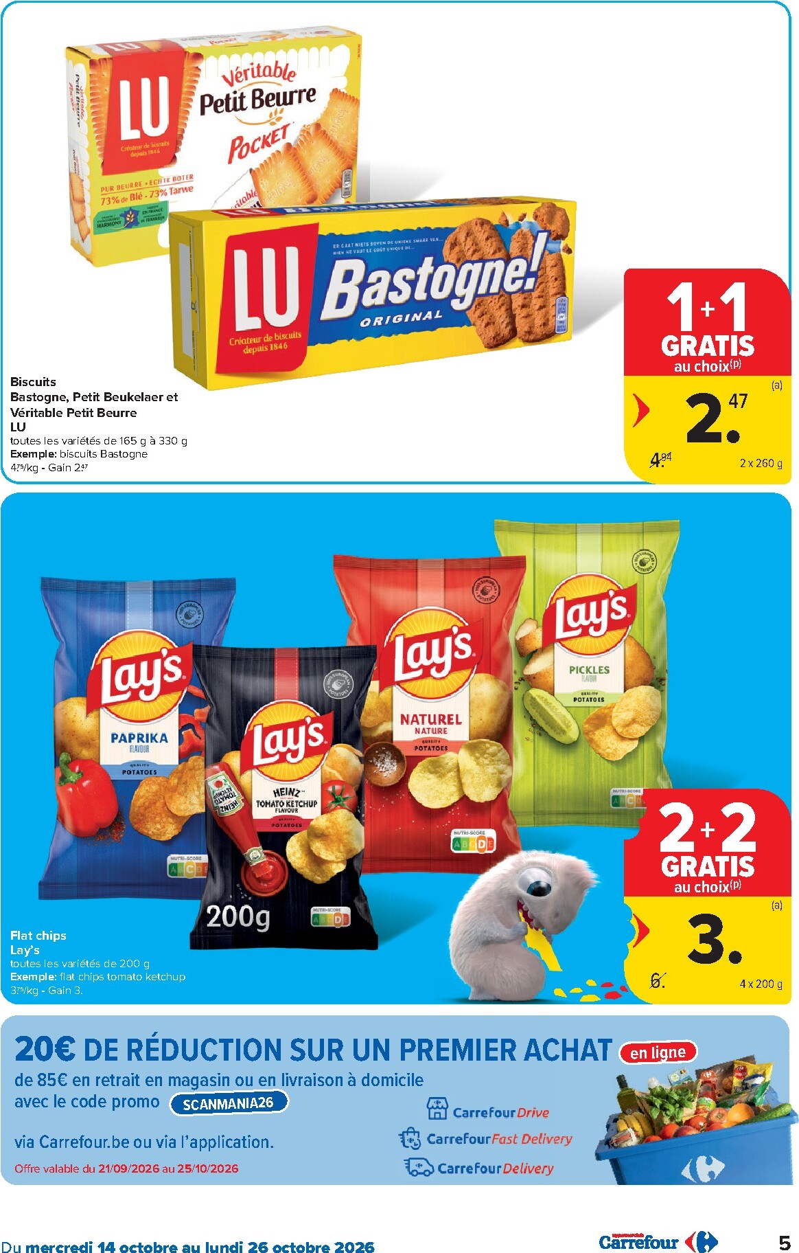 carrefour - Carrefour folder voor volgende week van woensdag 14/10/2026 tot maandag 26/10/2026 - page: 5