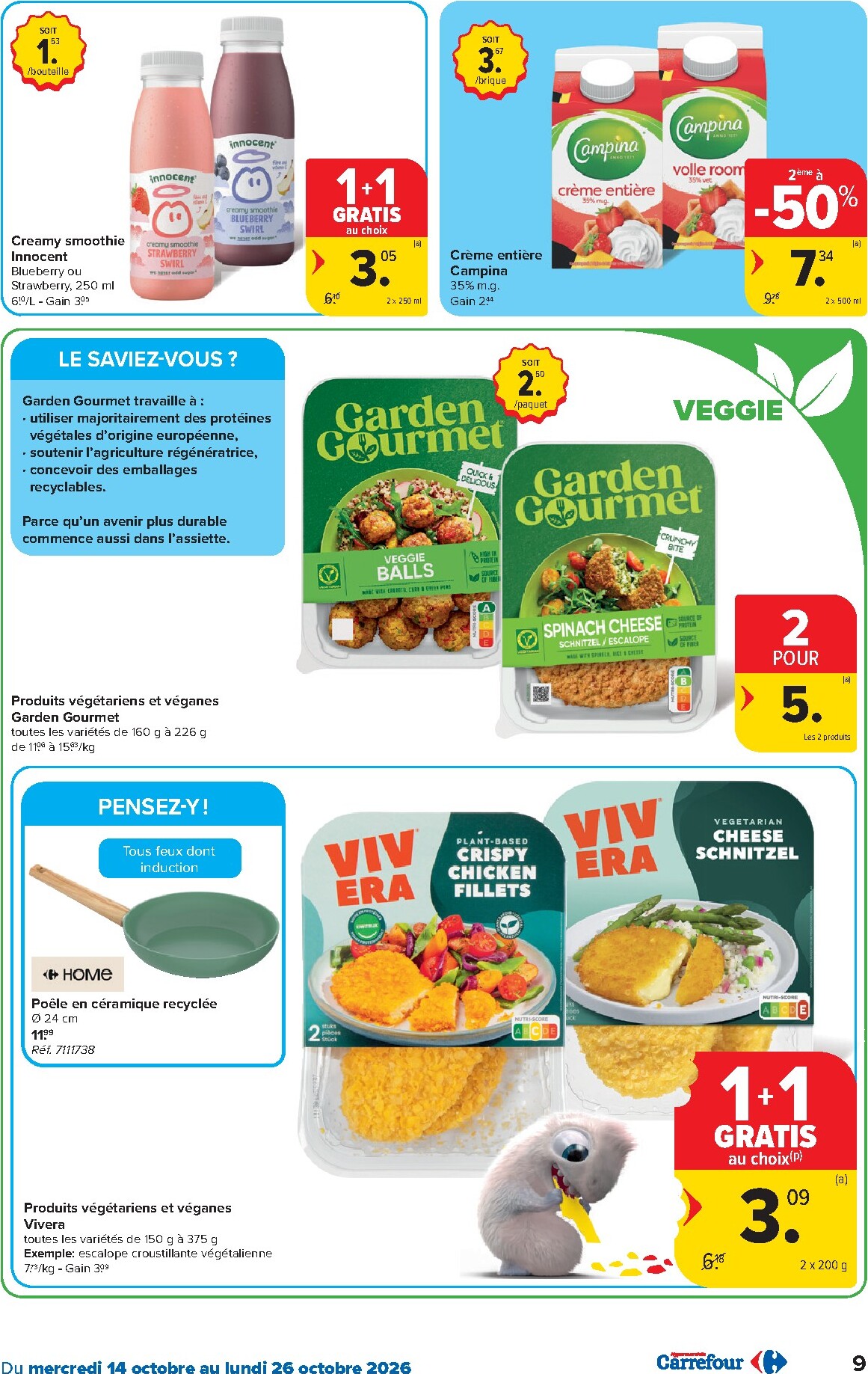 carrefour - Carrefour folder voor volgende week van woensdag 14/10/2026 tot maandag 26/10/2026 - page: 9