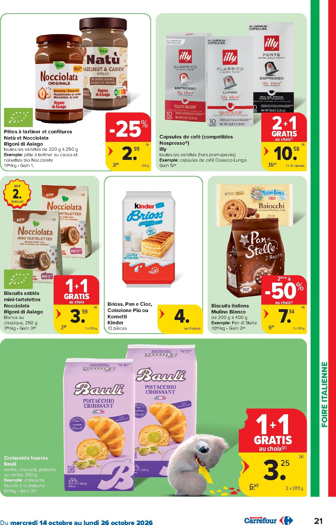 carrefour - Carrefour folder voor volgende week van woensdag 14/10/2026 tot maandag 26/10/2026 - page: 21