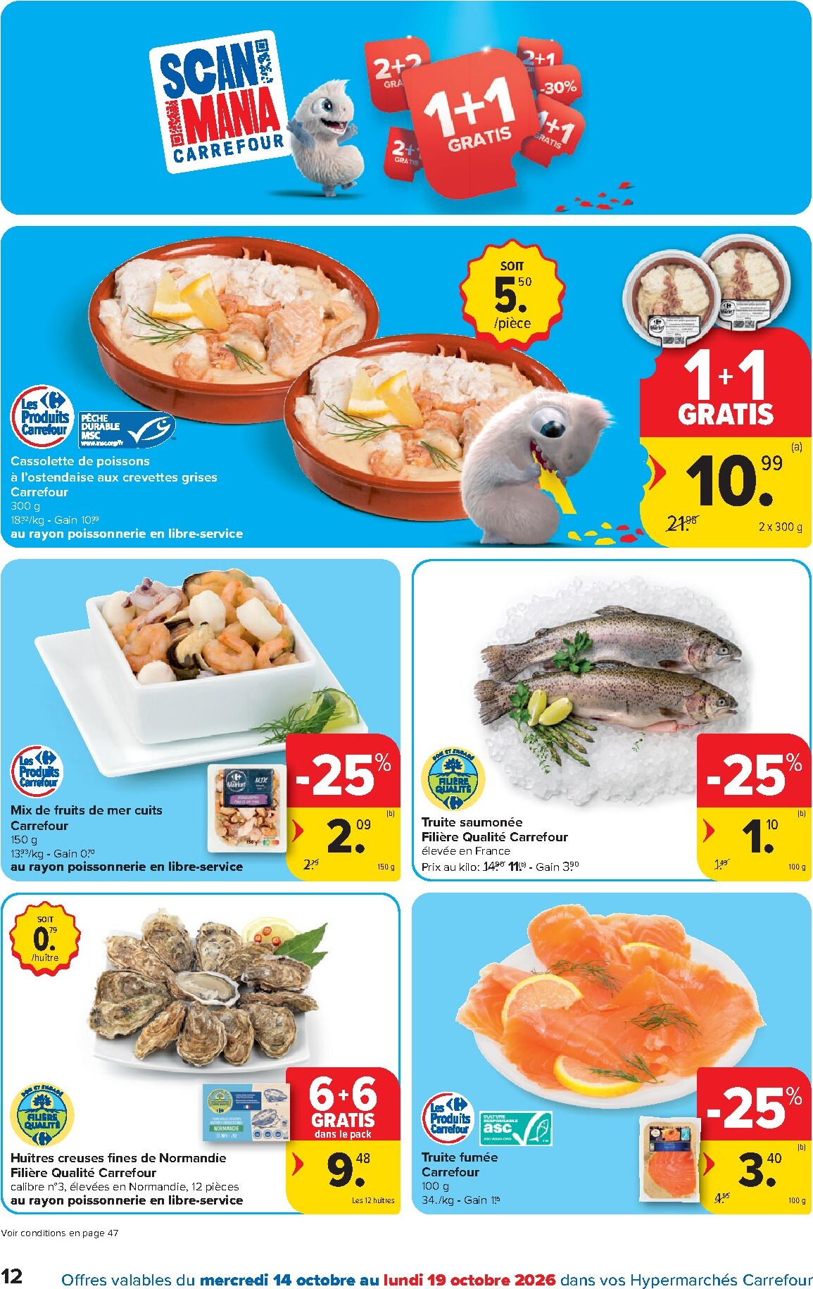 carrefour - Carrefour folder voor volgende week van woensdag 14/10/2026 tot maandag 26/10/2026 - page: 12
