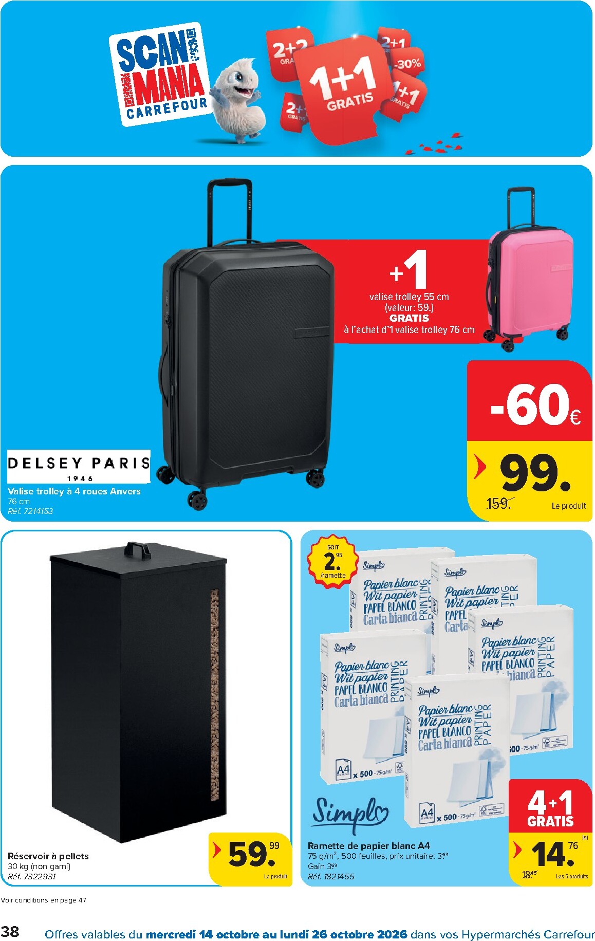 carrefour - Carrefour folder voor volgende week van woensdag 14/10/2026 tot maandag 26/10/2026 - page: 38