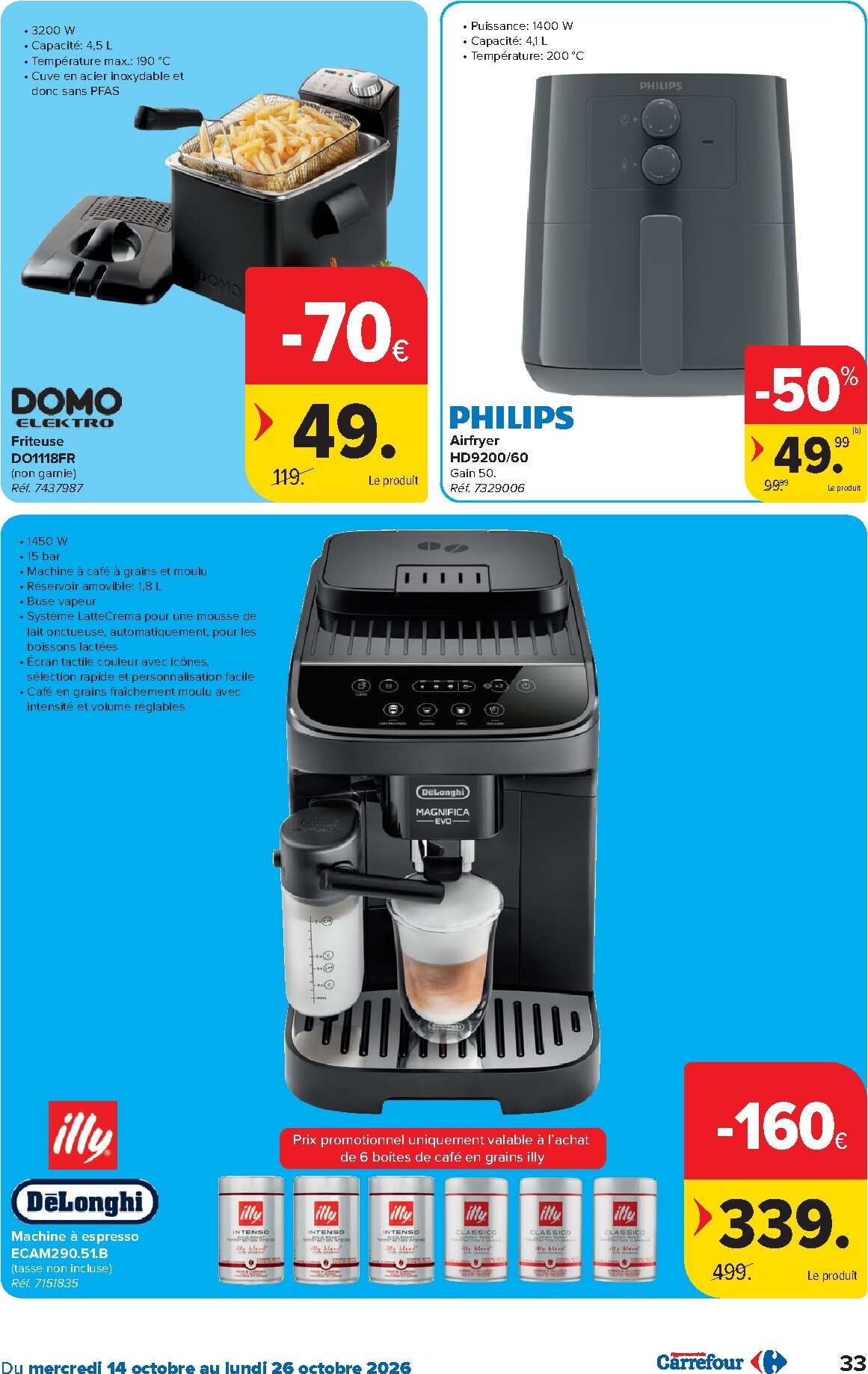 carrefour - Carrefour folder voor volgende week van woensdag 14/10/2026 tot maandag 26/10/2026 - page: 33