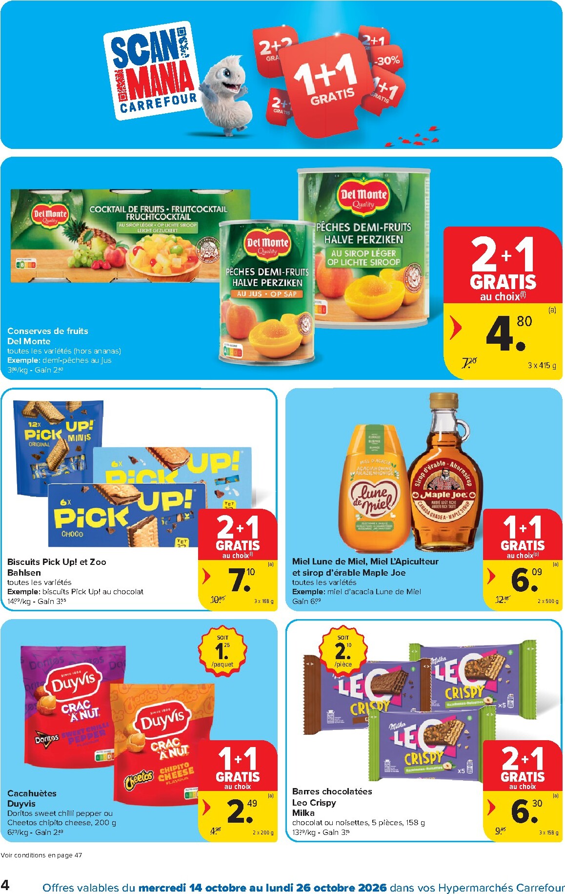 carrefour - Carrefour folder voor volgende week van woensdag 14/10/2026 tot maandag 26/10/2026 - page: 4